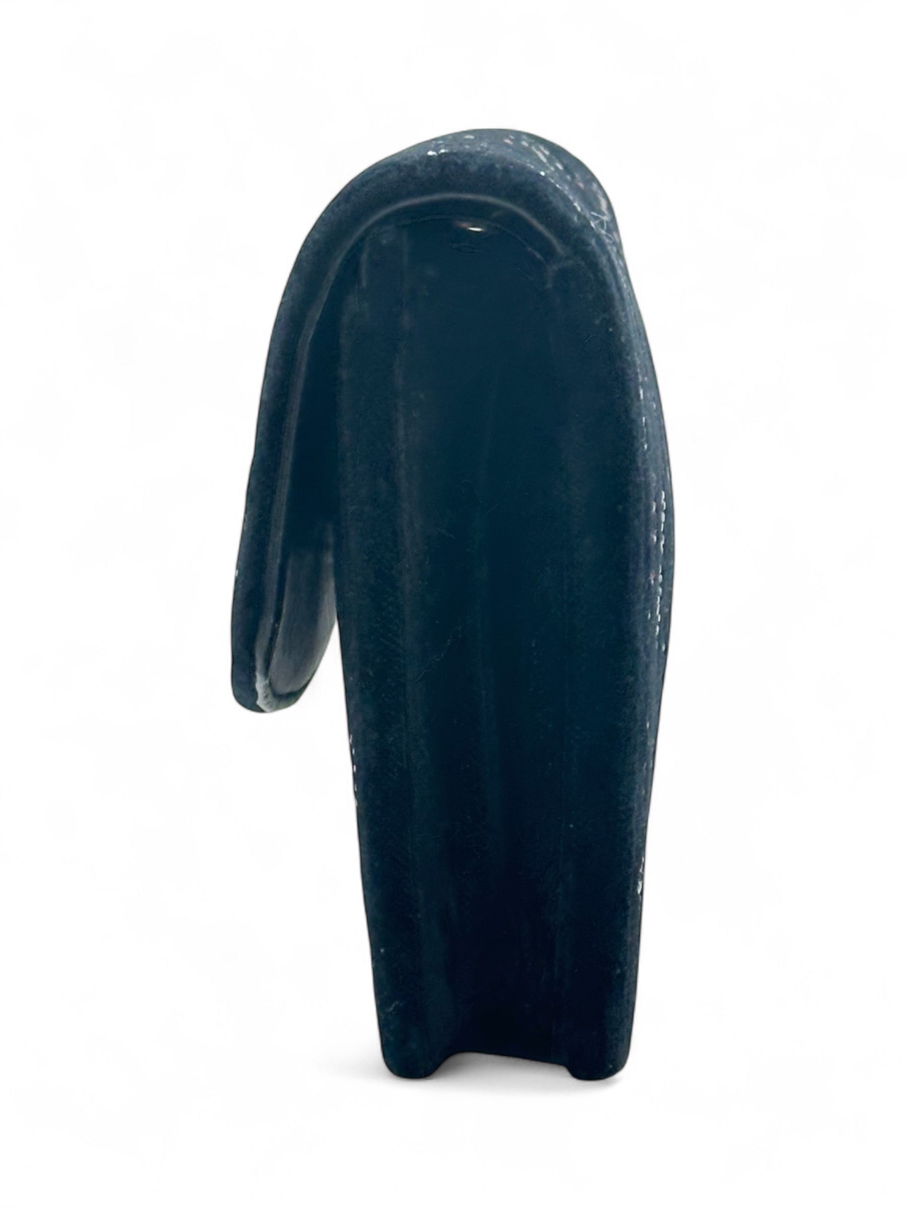 Balenciaga - Sac Crystal velvet Wallet On Chain noir