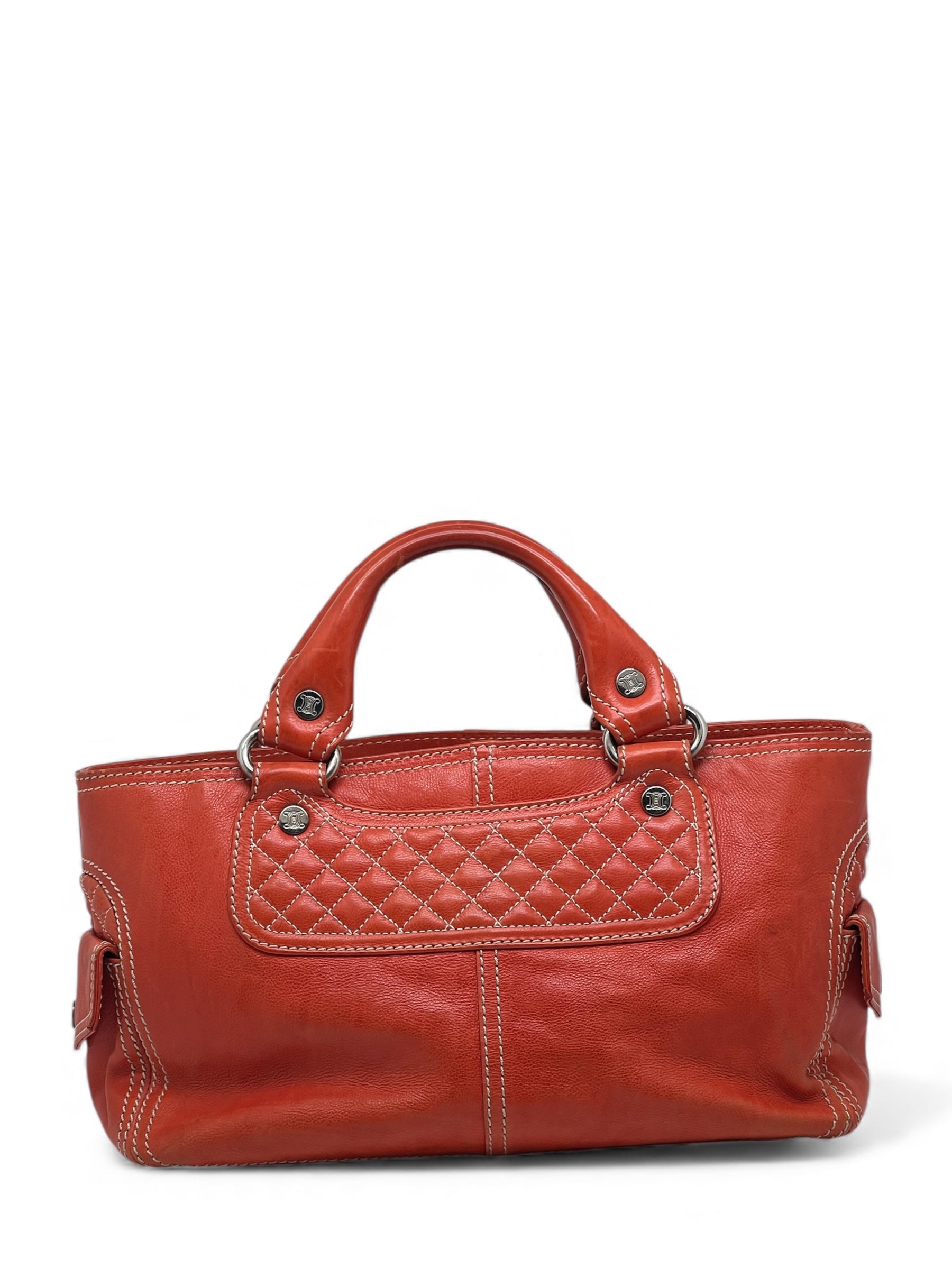 Céline - Sac à main Boogie orange