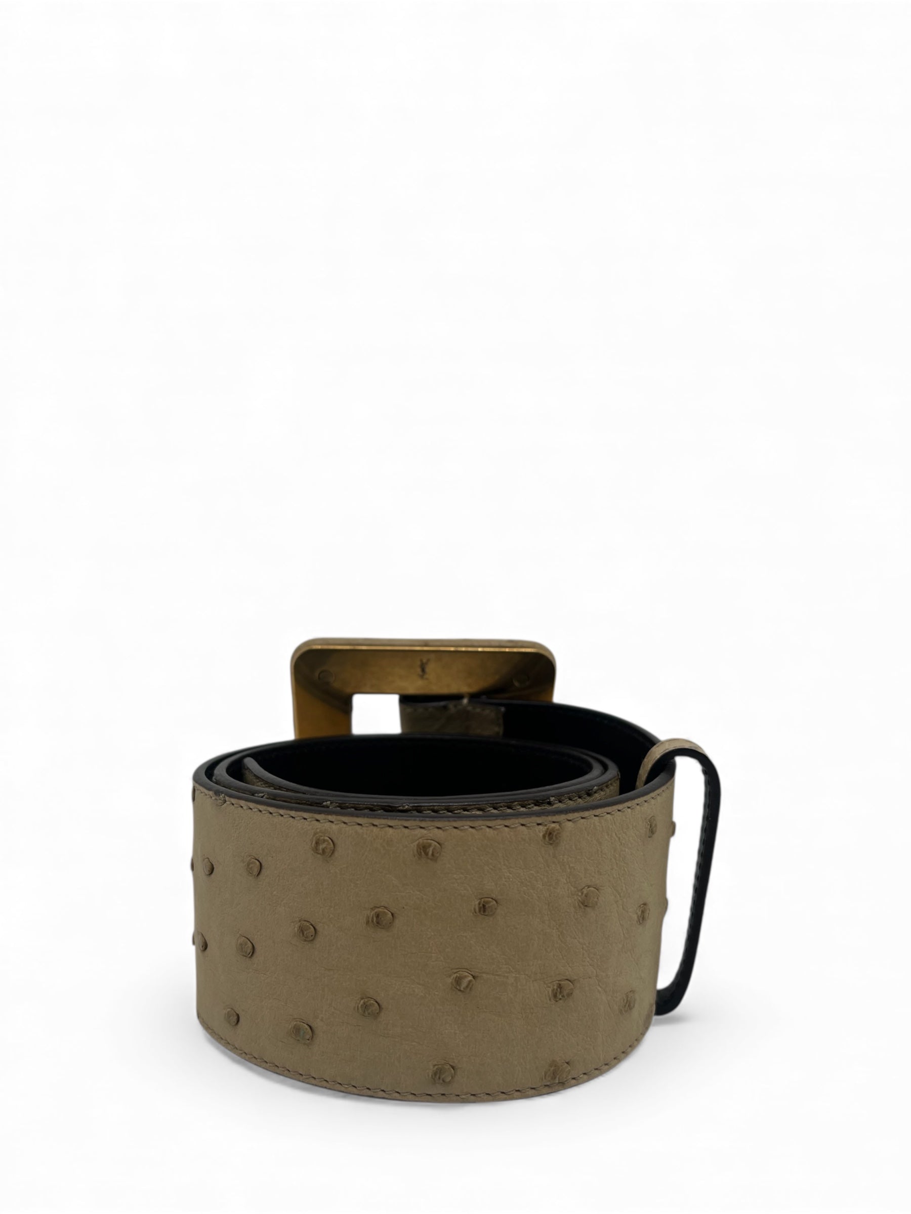 Yves Saint Laurent - Ceinture en cuir exotique T.70