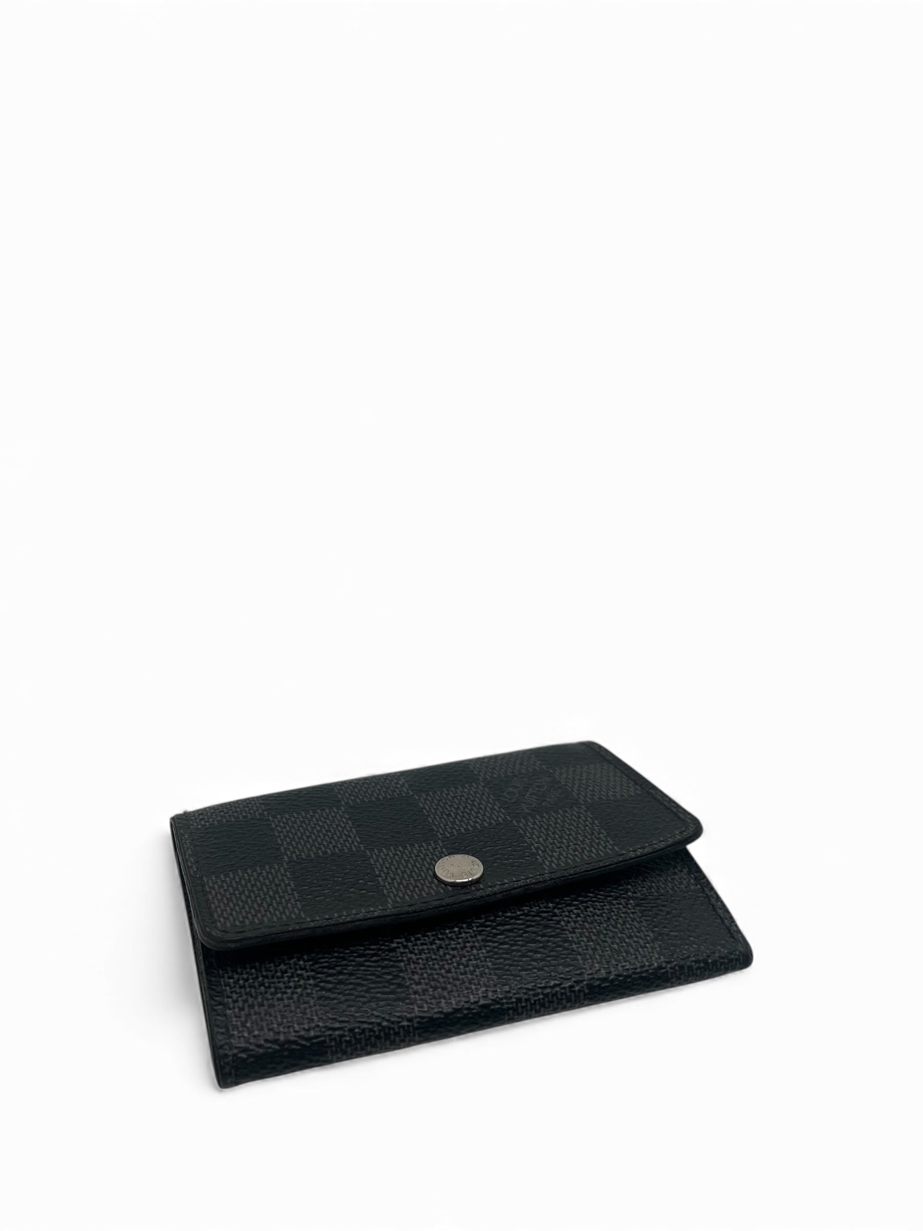 Louis Vuitton - Porte-clés en cuir noir