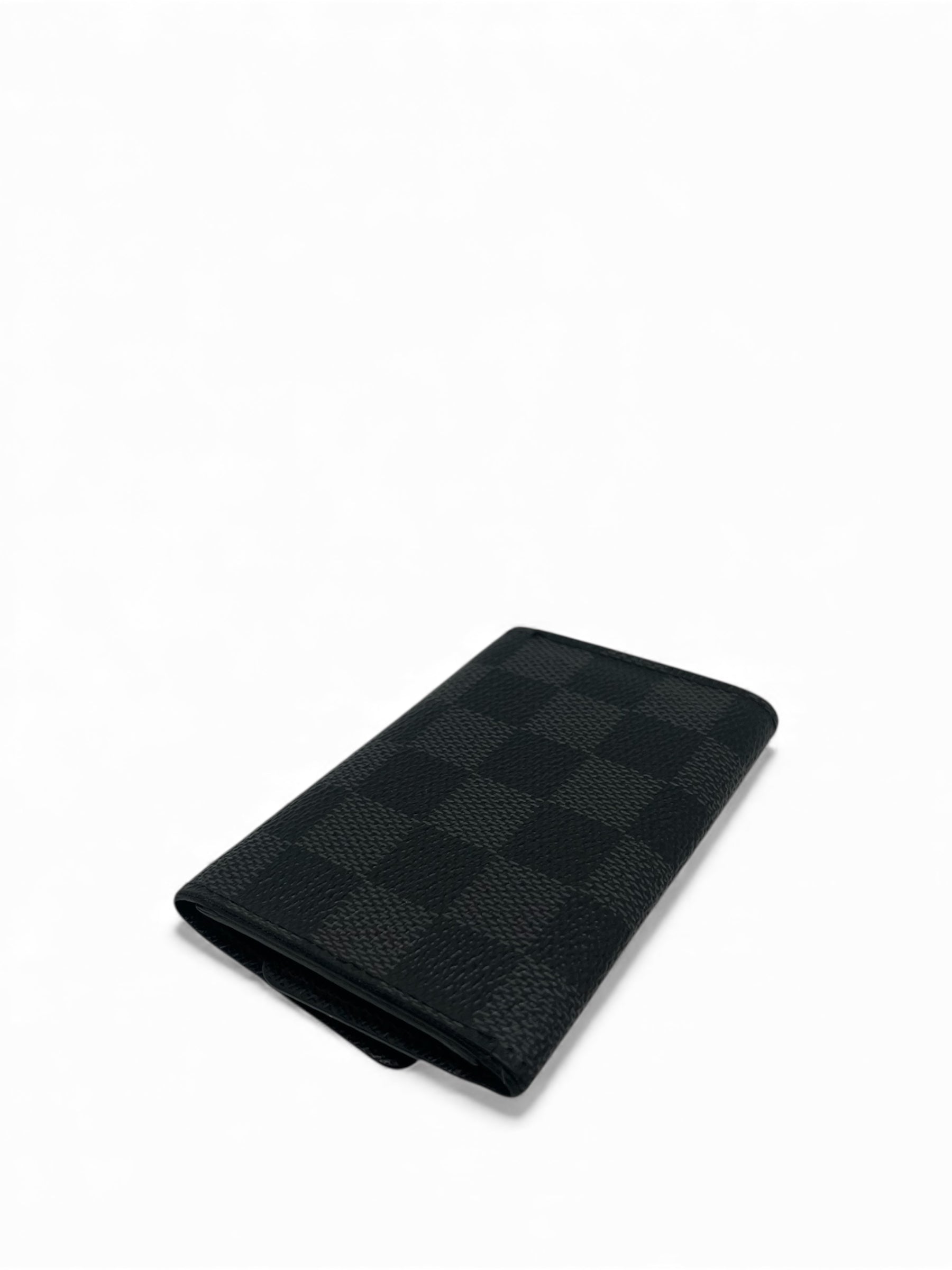 Louis Vuitton - Porte-clés en cuir noir