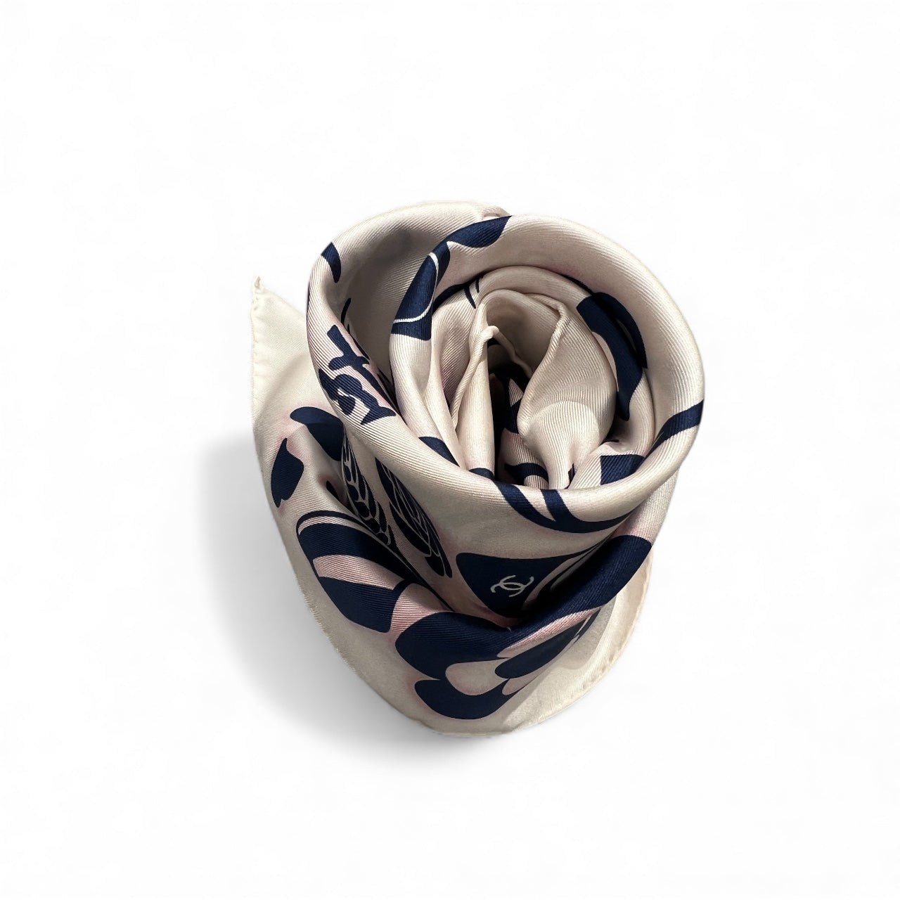 Chanel - Carré accessoires Bleu/Rose