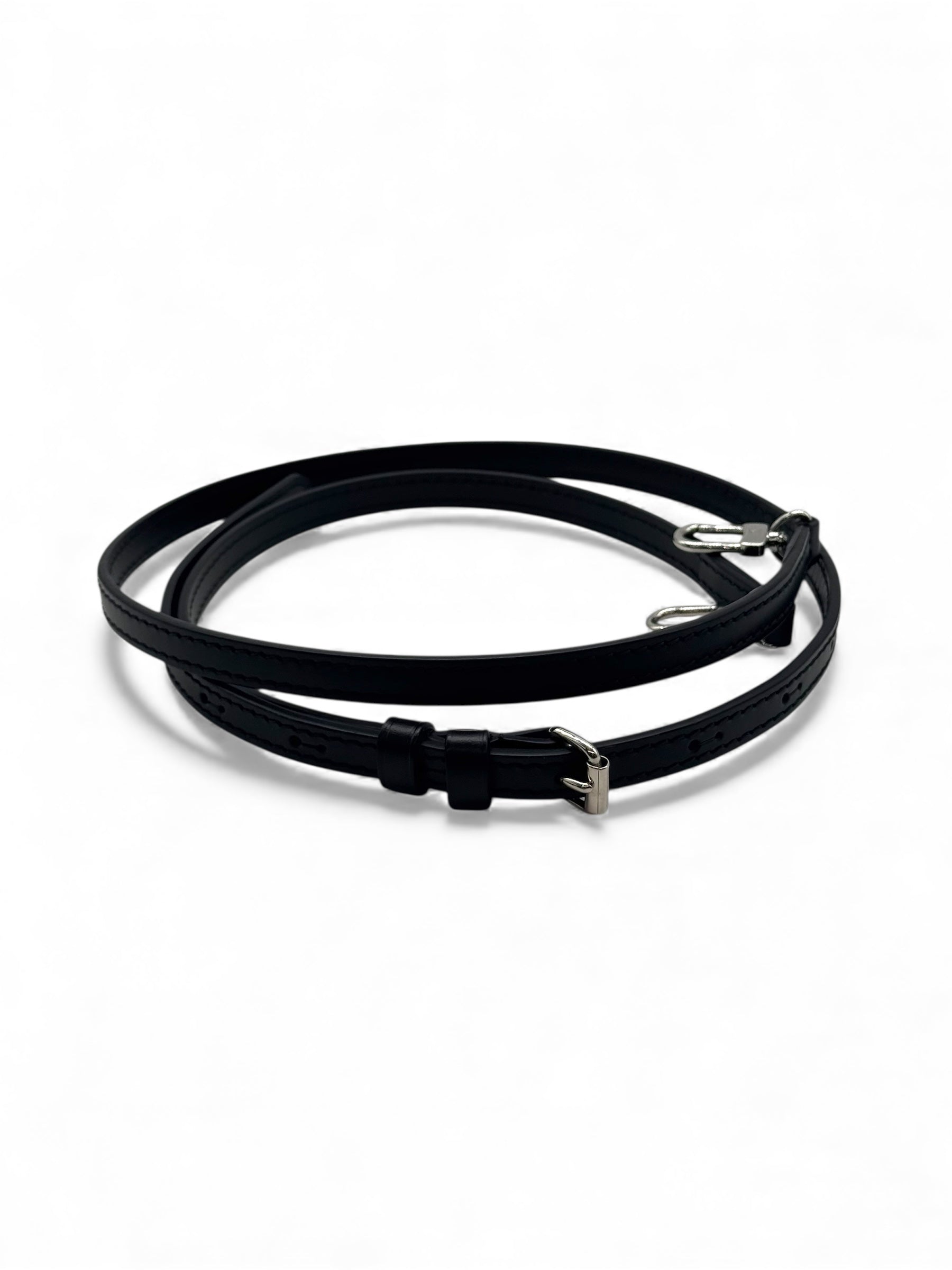 Louis Vuitton - Sac alma BB cuir épi noir avec 2 bandoulière