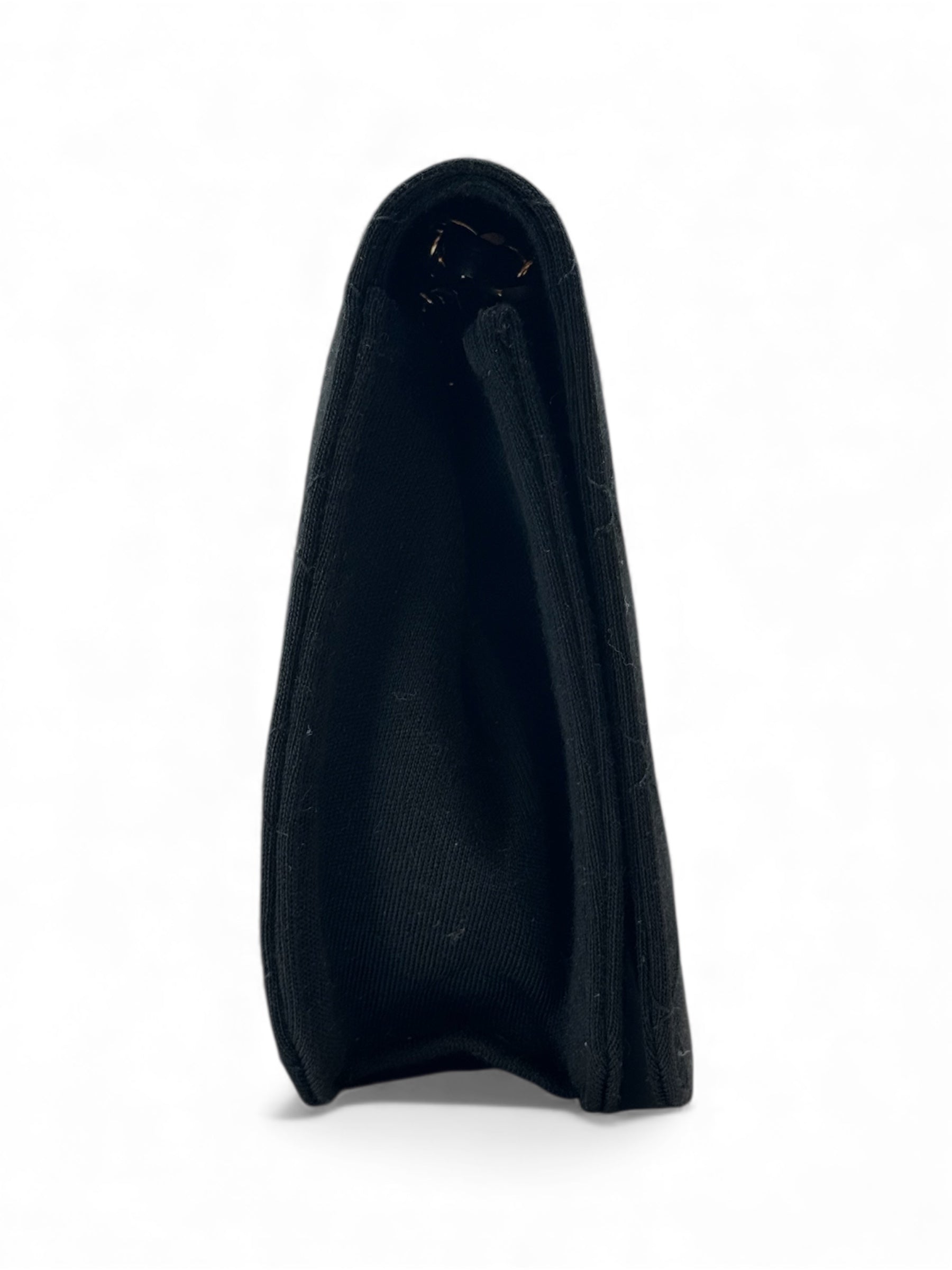 Chanel - Sac à porté épaule en cuir d’agneau et jersey