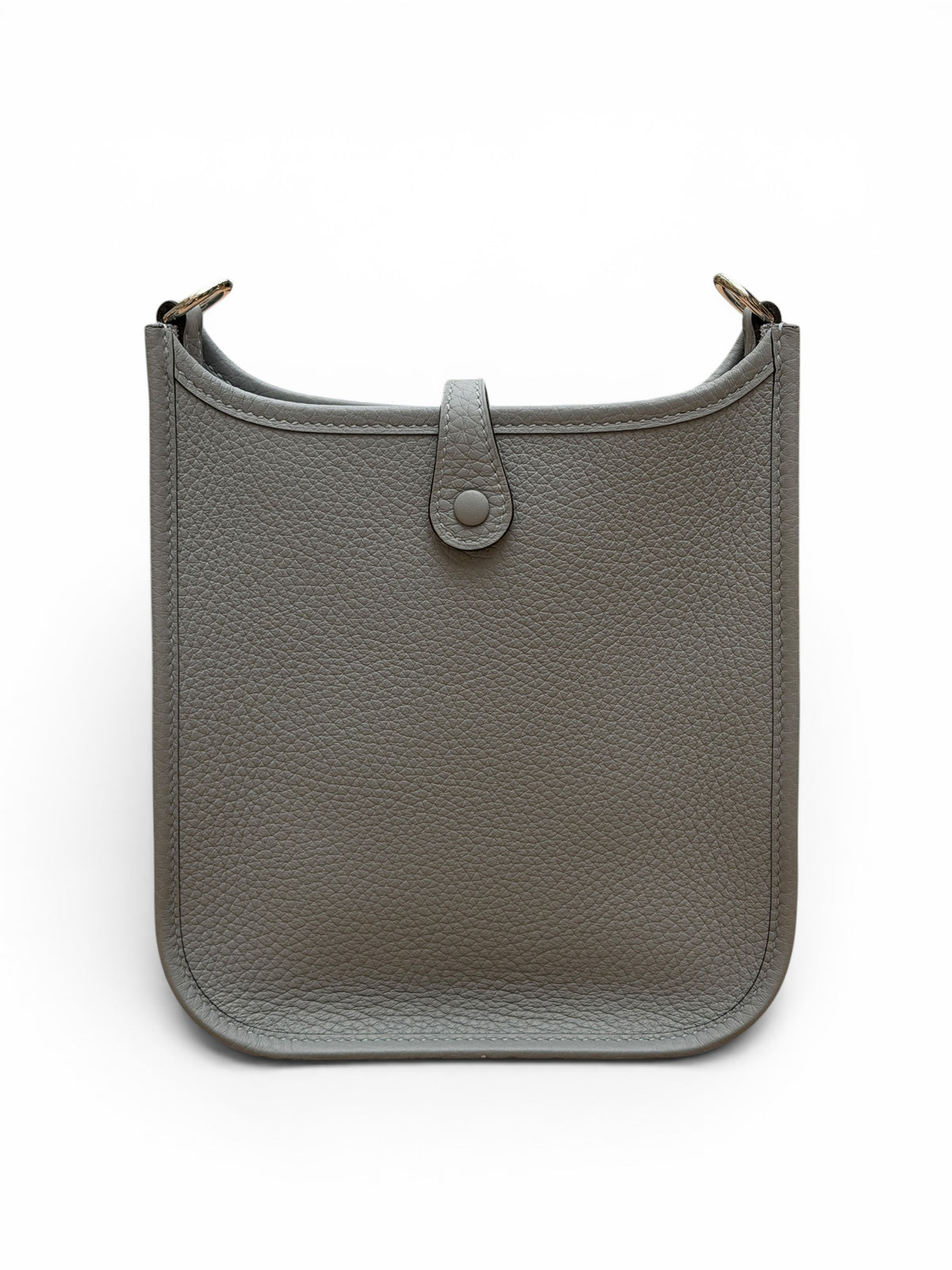 Hermès - Sac Mini Evelyne 16 Gris Perle
