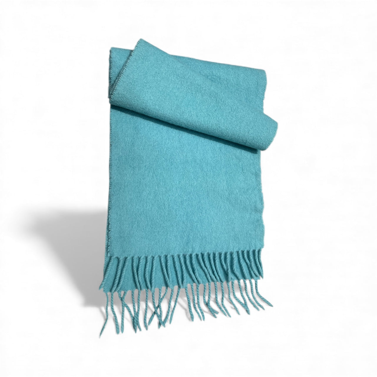 Christian Dior - Écharpe turquoise en laine