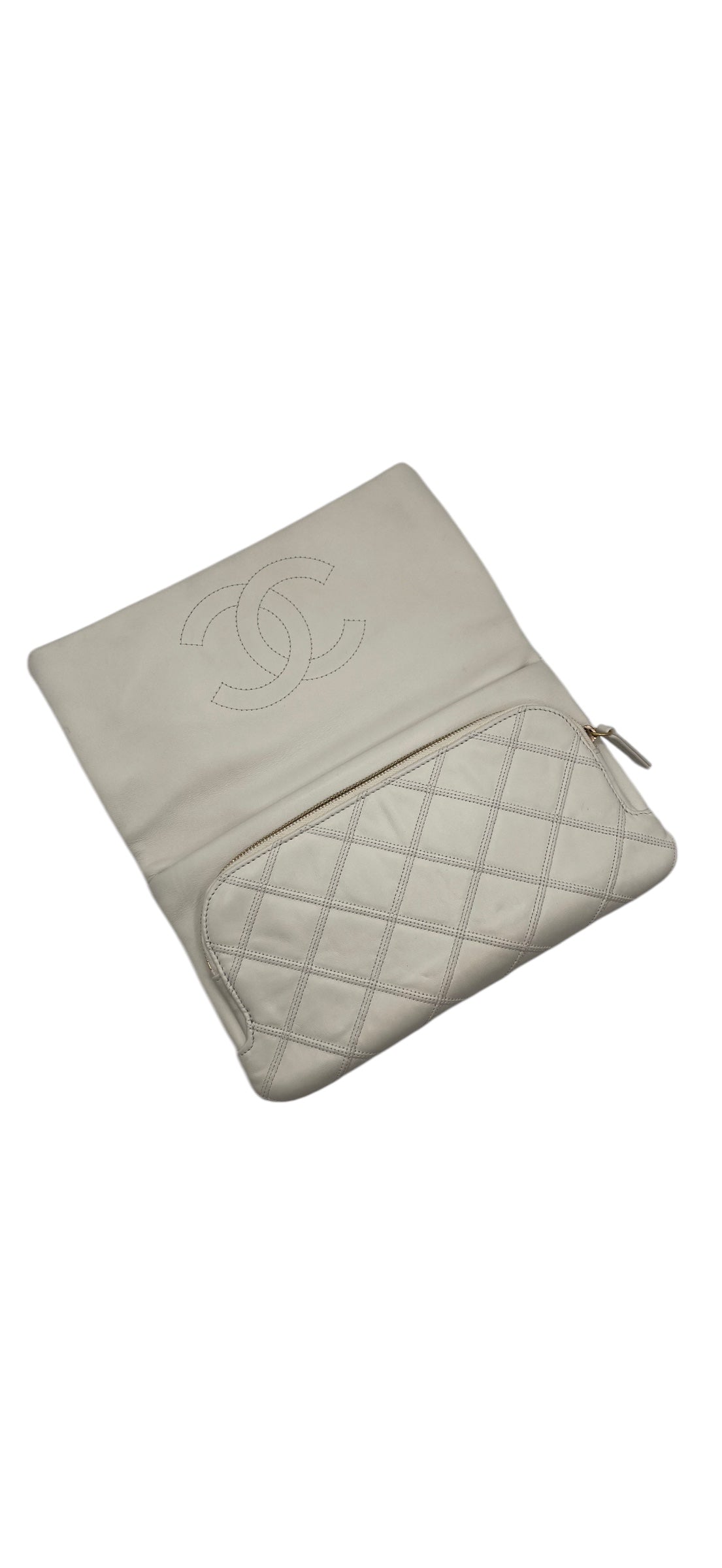 Chanel - Matelassierte Klapp-Clutch