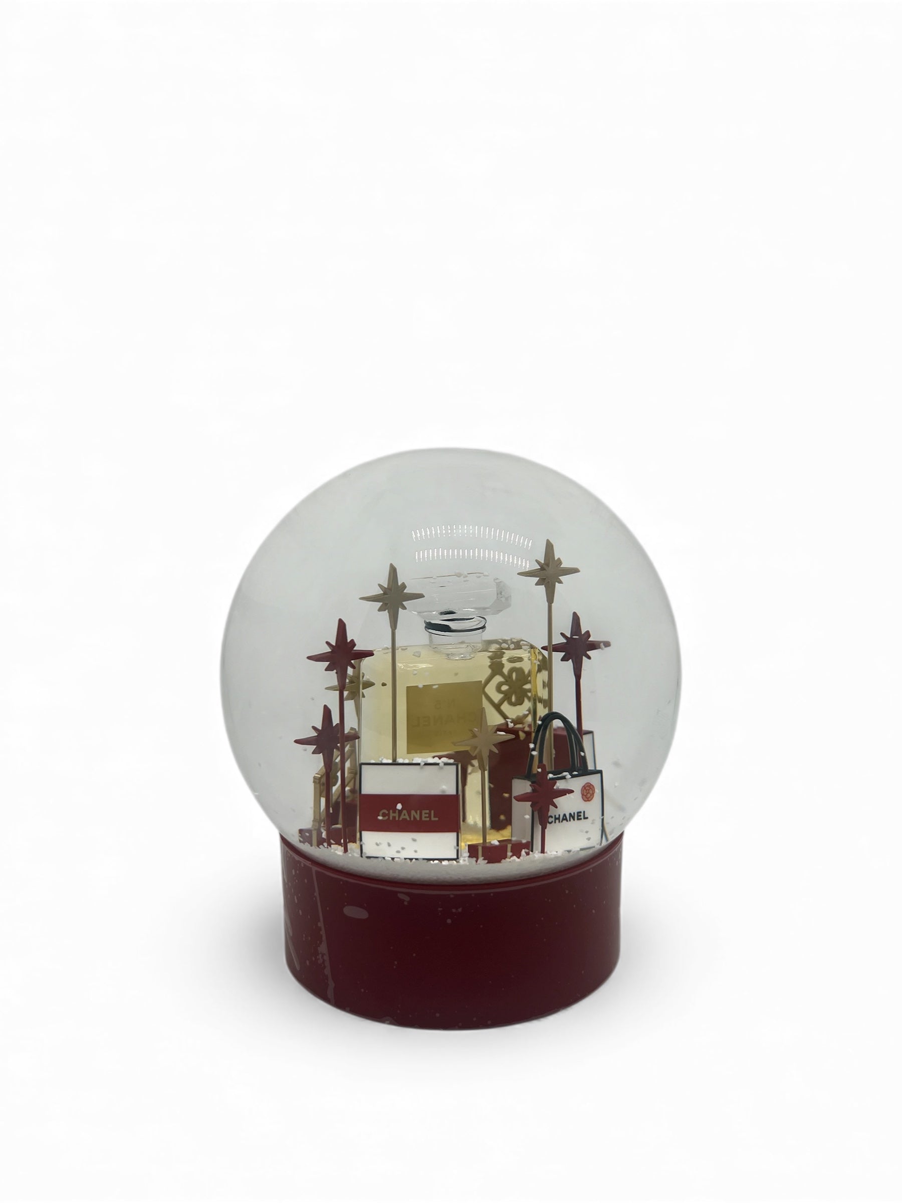 Chanel - Boule à neige rouge