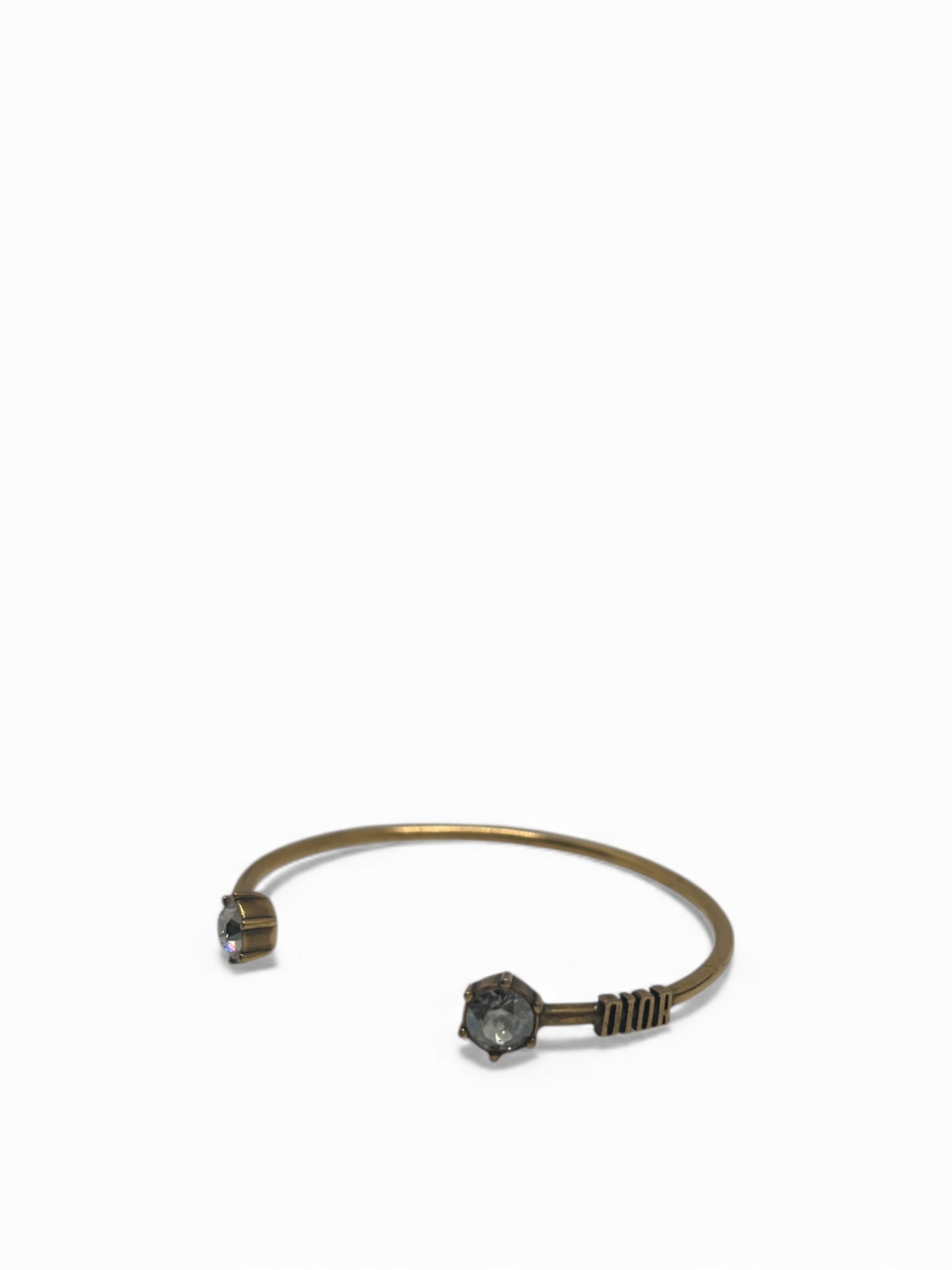 Dior - Set aus 3 goldfarbenen Armbändern Dio(r)evolution