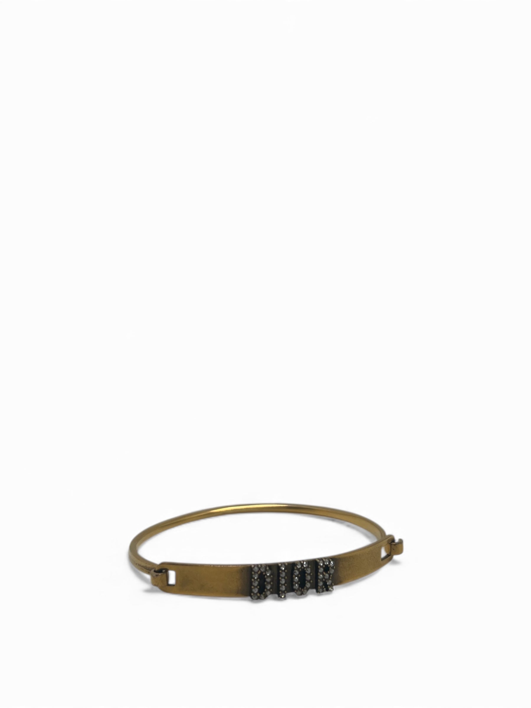 Dior - Set aus 3 goldfarbenen Armbändern Dio(r)evolution