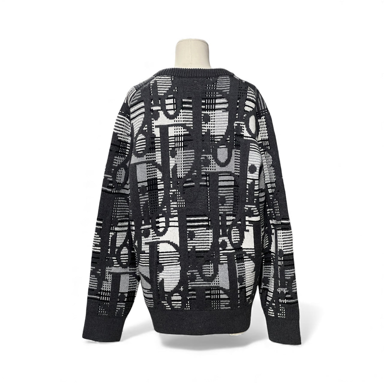 Dior - Maglione Oblique grigio TL