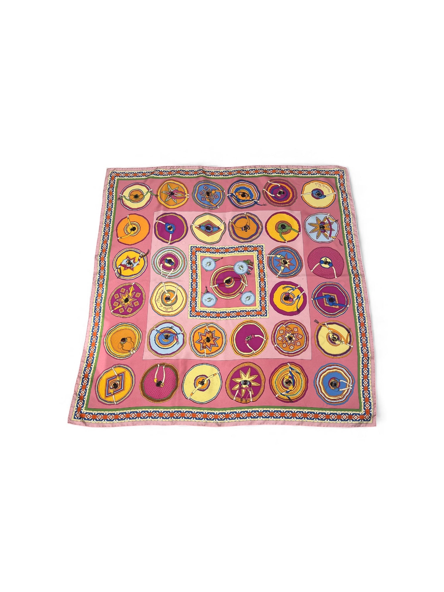 Hermès - Carré 90 « Belles du Mexique »