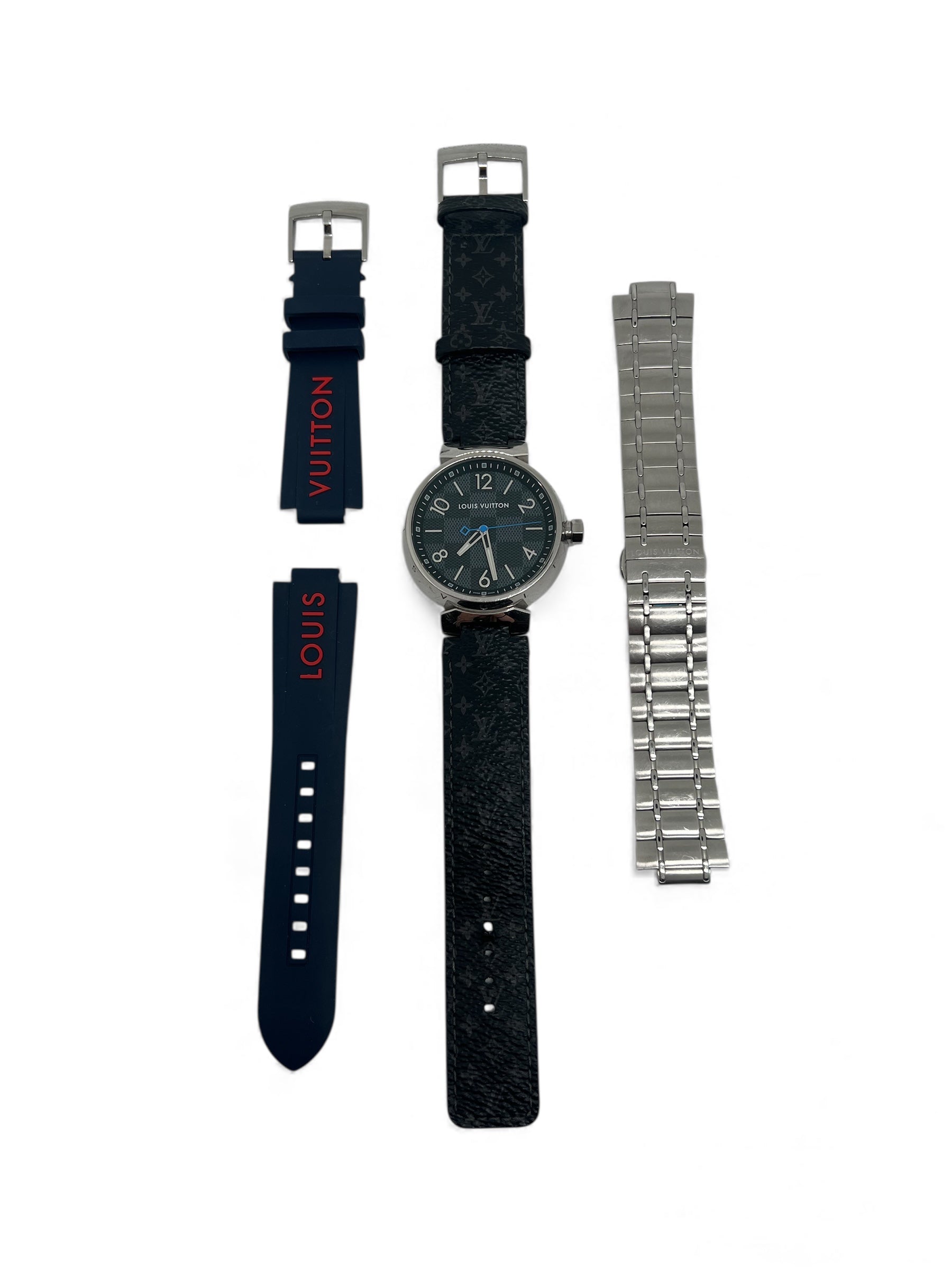 Louis Vuitton - Montre Tambour avec 3 bracelets