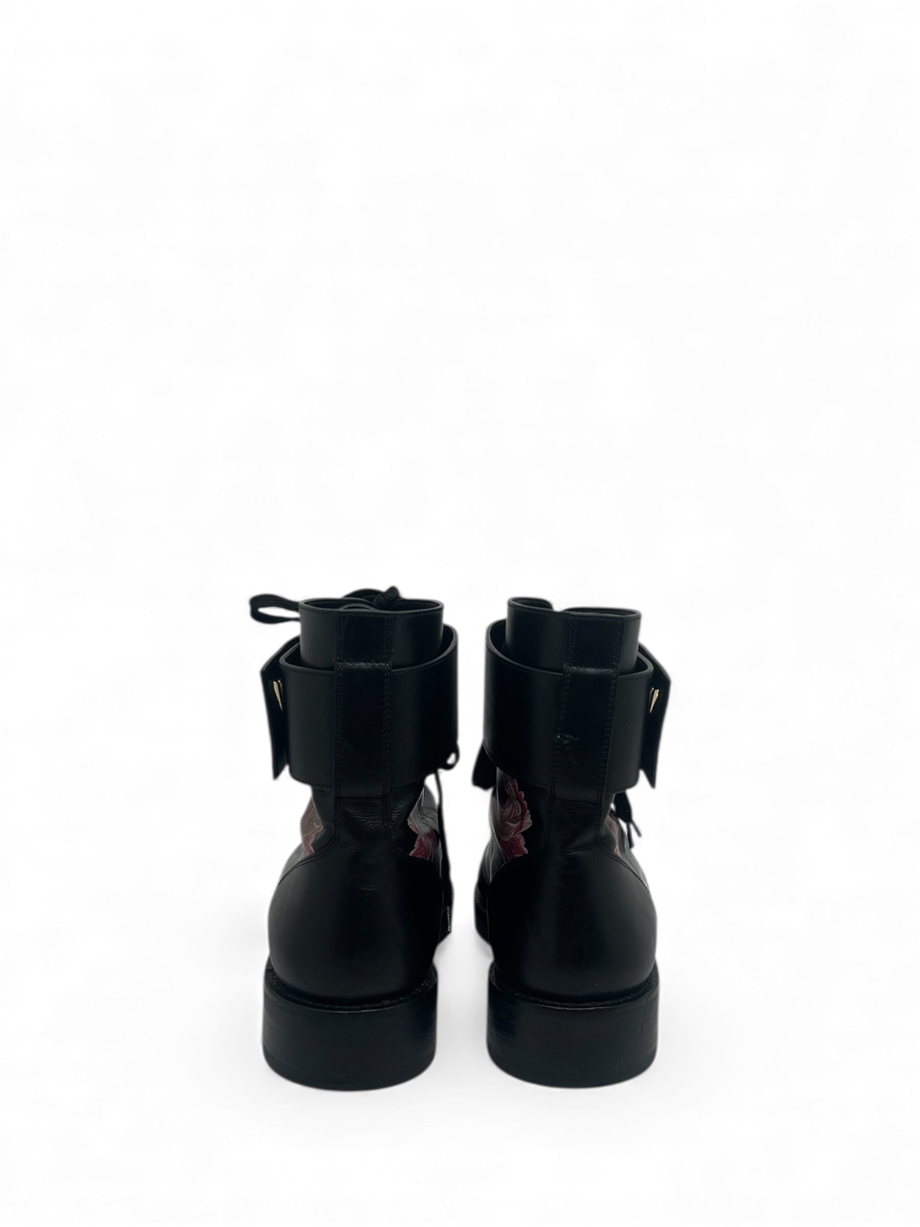 Louis Vuitton - Boots en cuir Flat Ranger T38