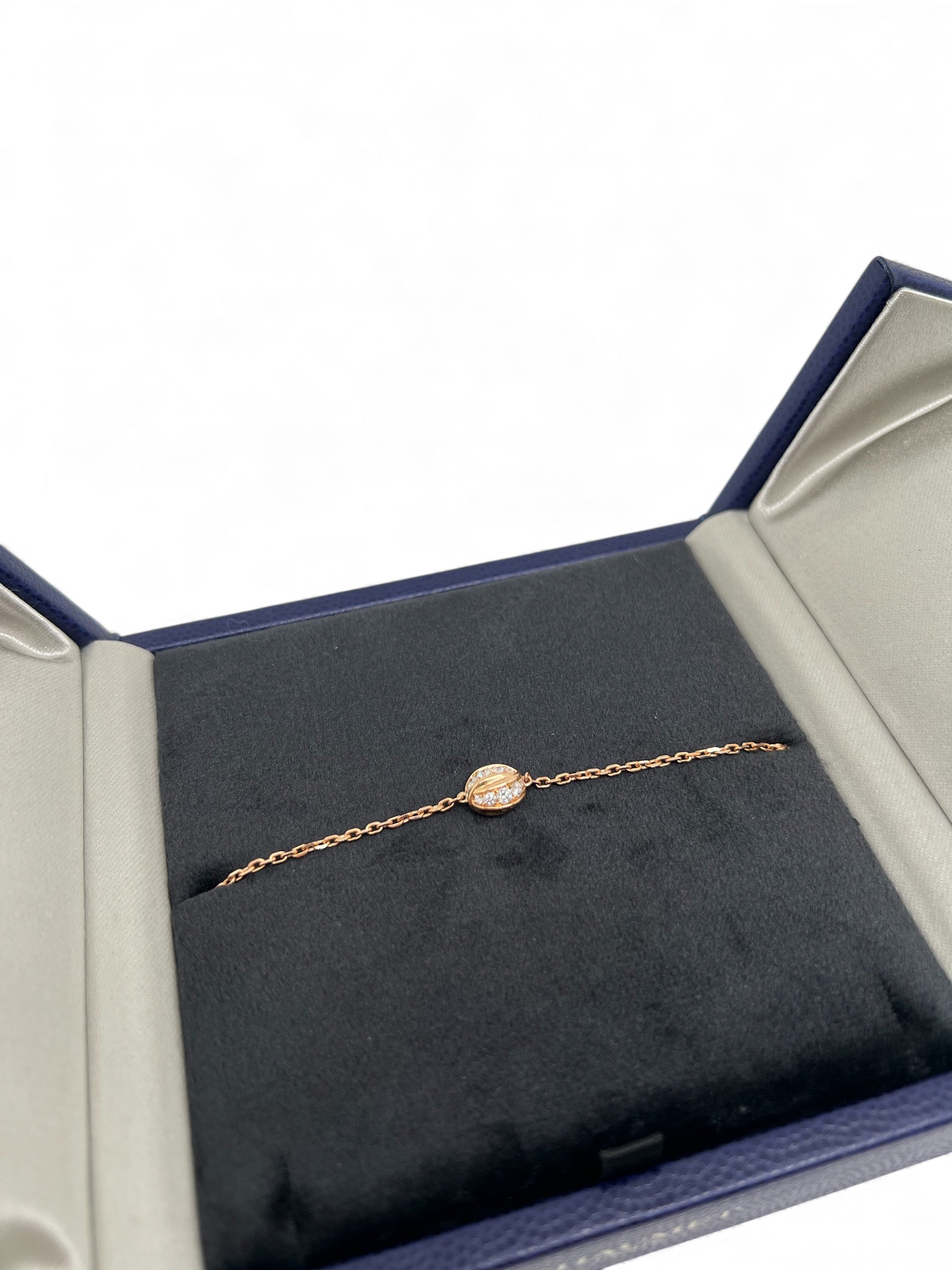 Chaumet - Bracelet rose gold avec diamants