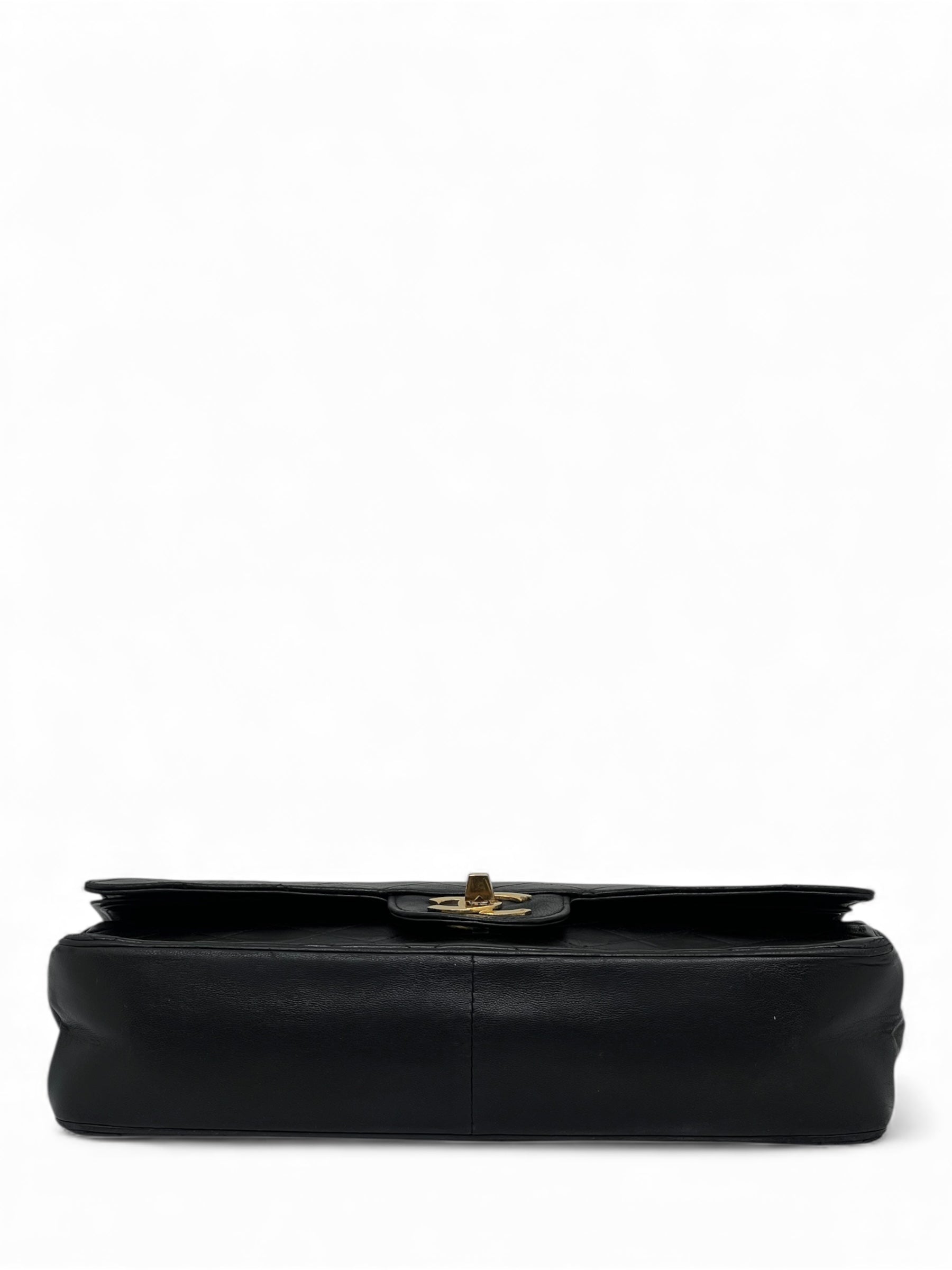 Chanel - Sac Timeless double flap Chaîne grain de riz