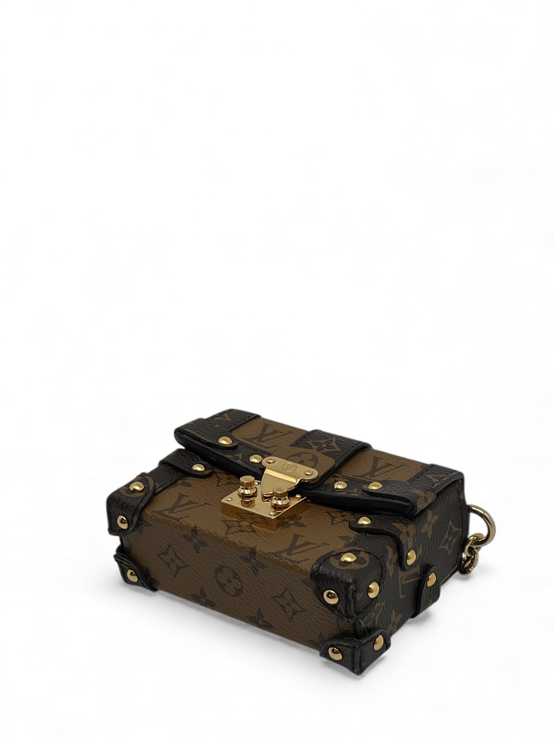 Louis Vuitton - Petite malle essential trunk avec chaîne