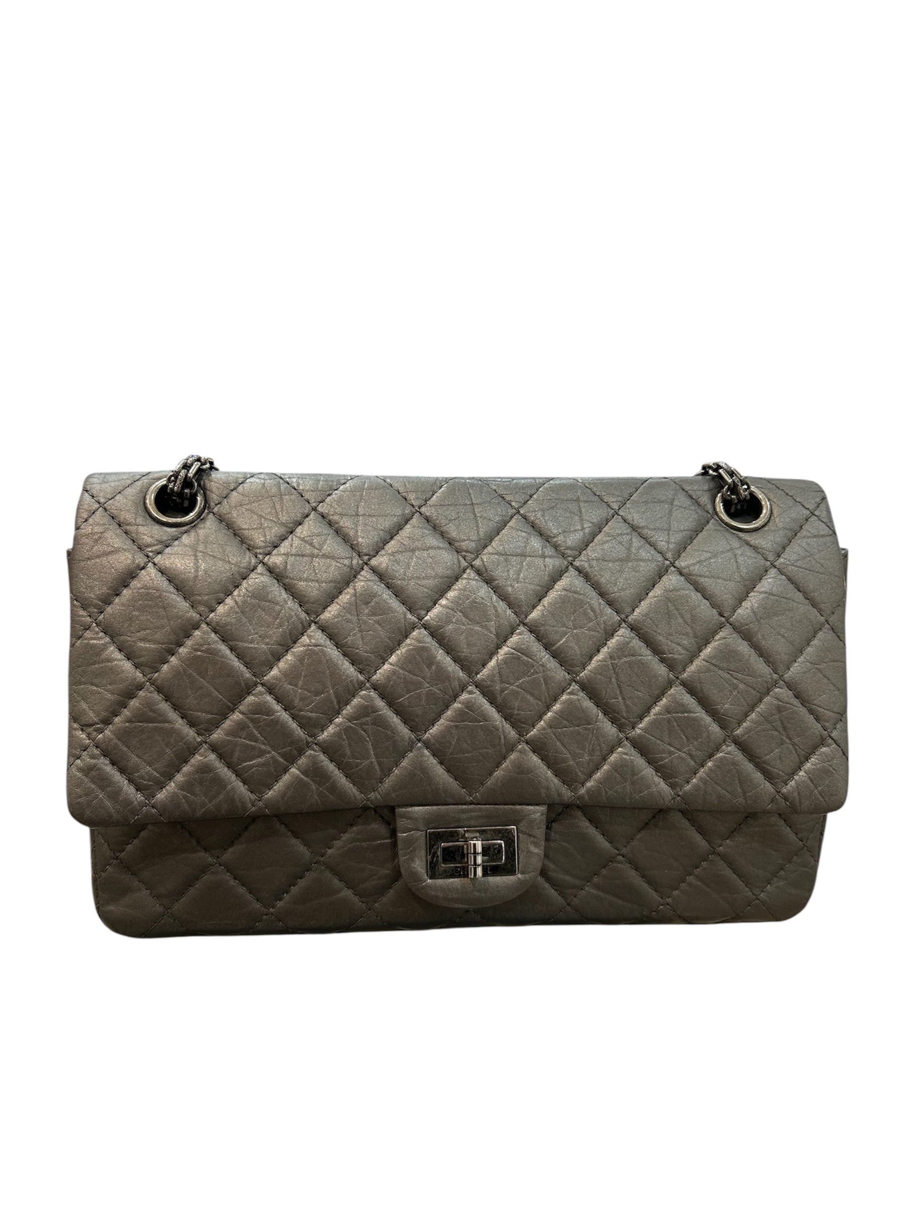 Chanel - Sac 2.55 Gris
