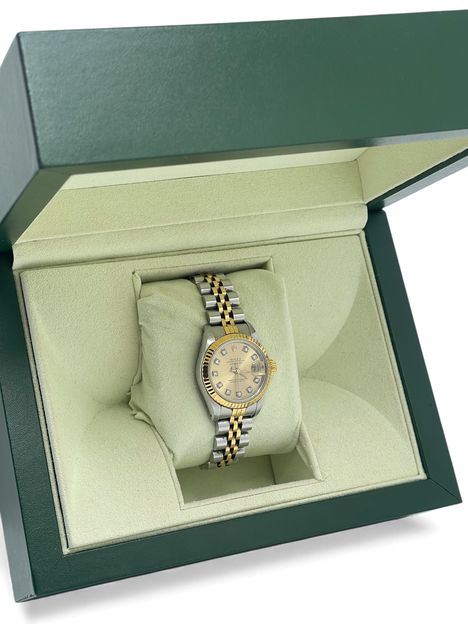 Rolex - Montre Lady DateJust avec diamants