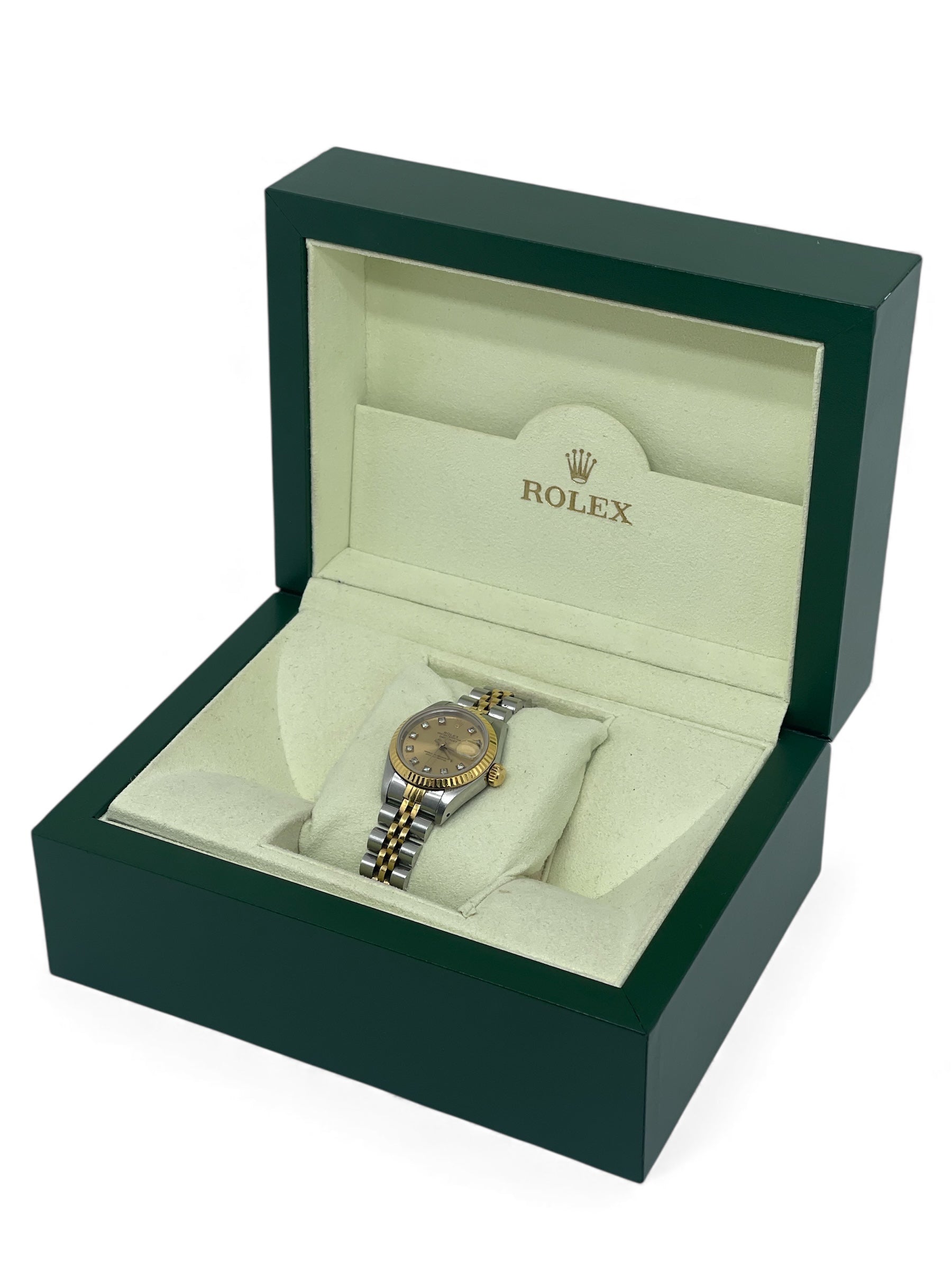 Rolex - Montre Lady DateJust avec diamants