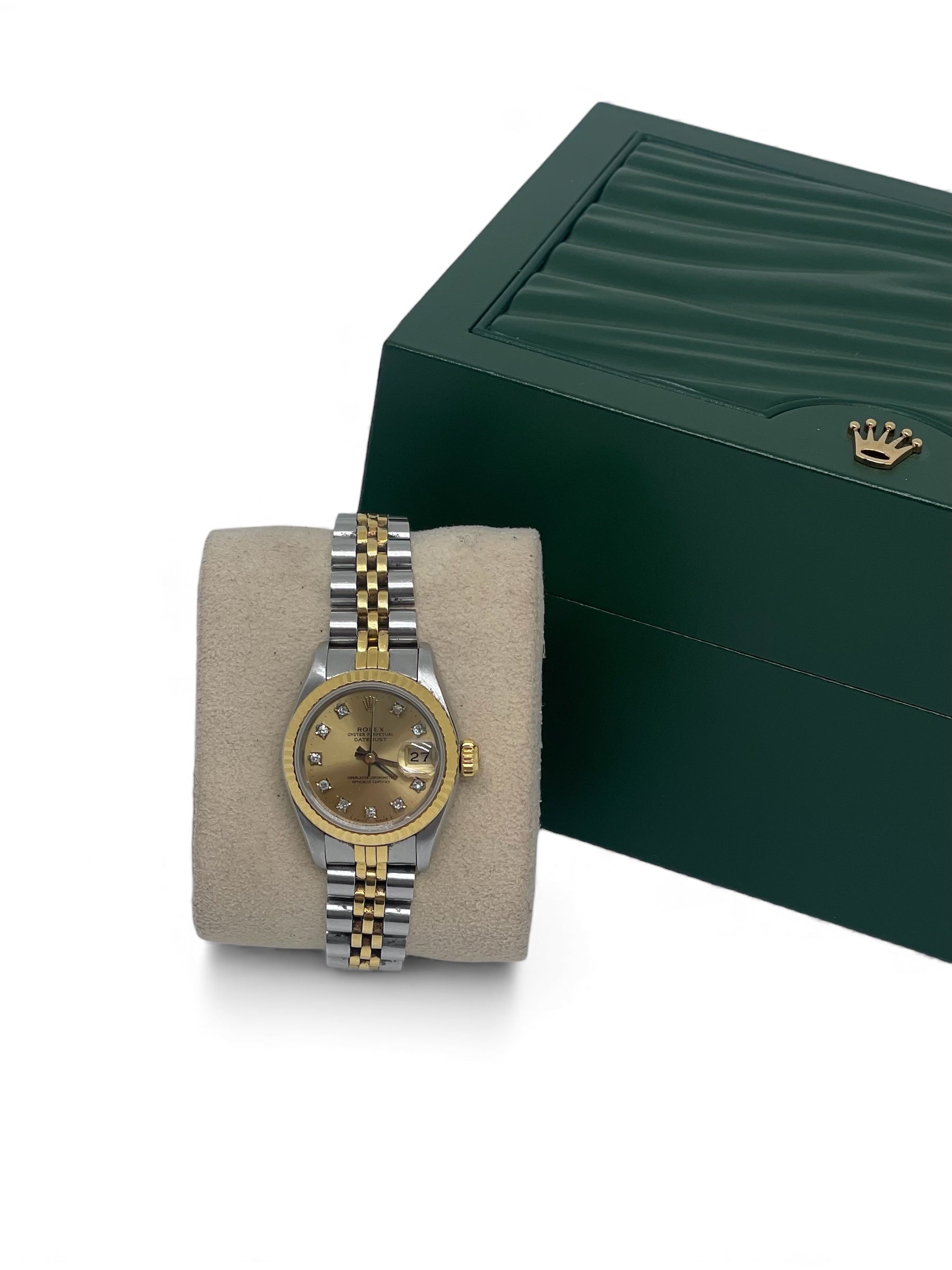 Rolex - Montre Lady DateJust avec diamants