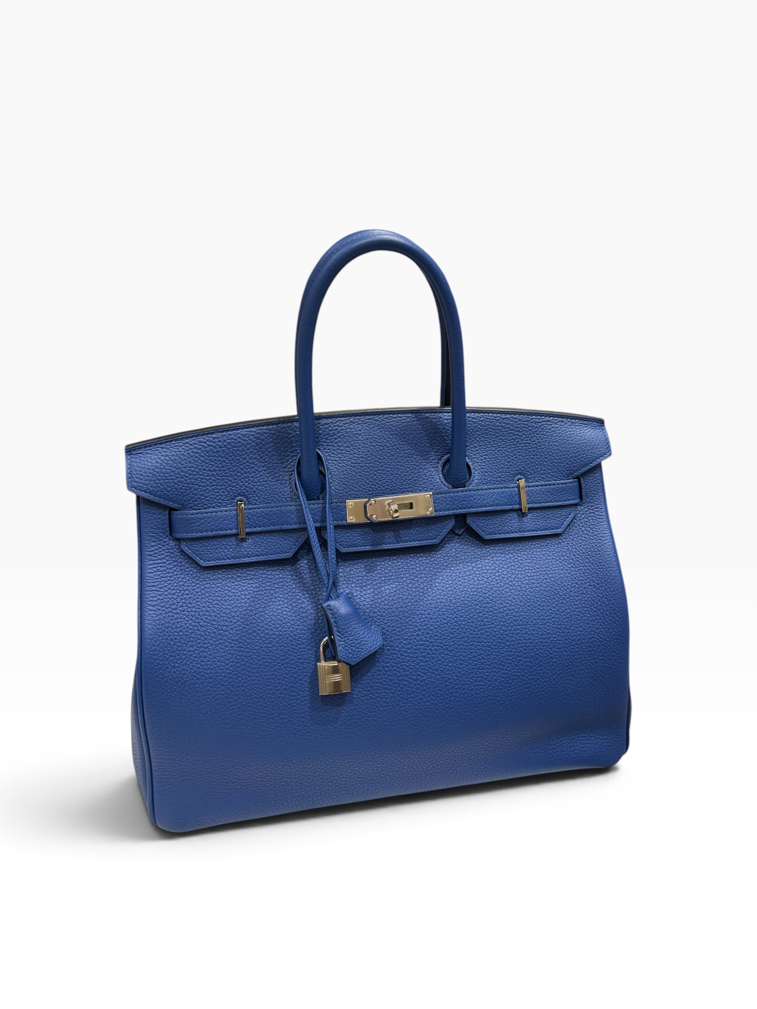 Hermès - Sac Birkin 35 Bleu France