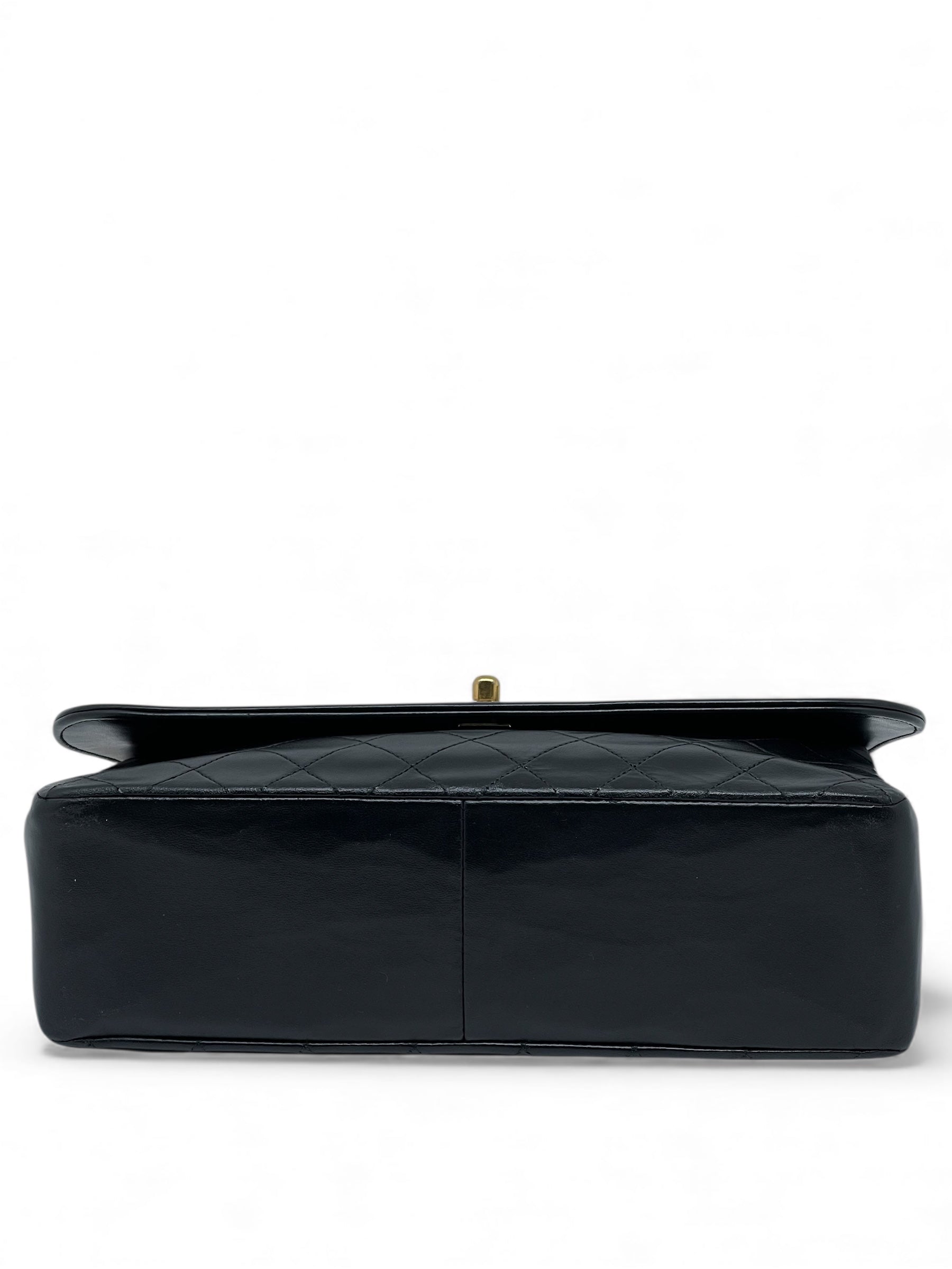 Chanel - Sac Diana en cuir noir