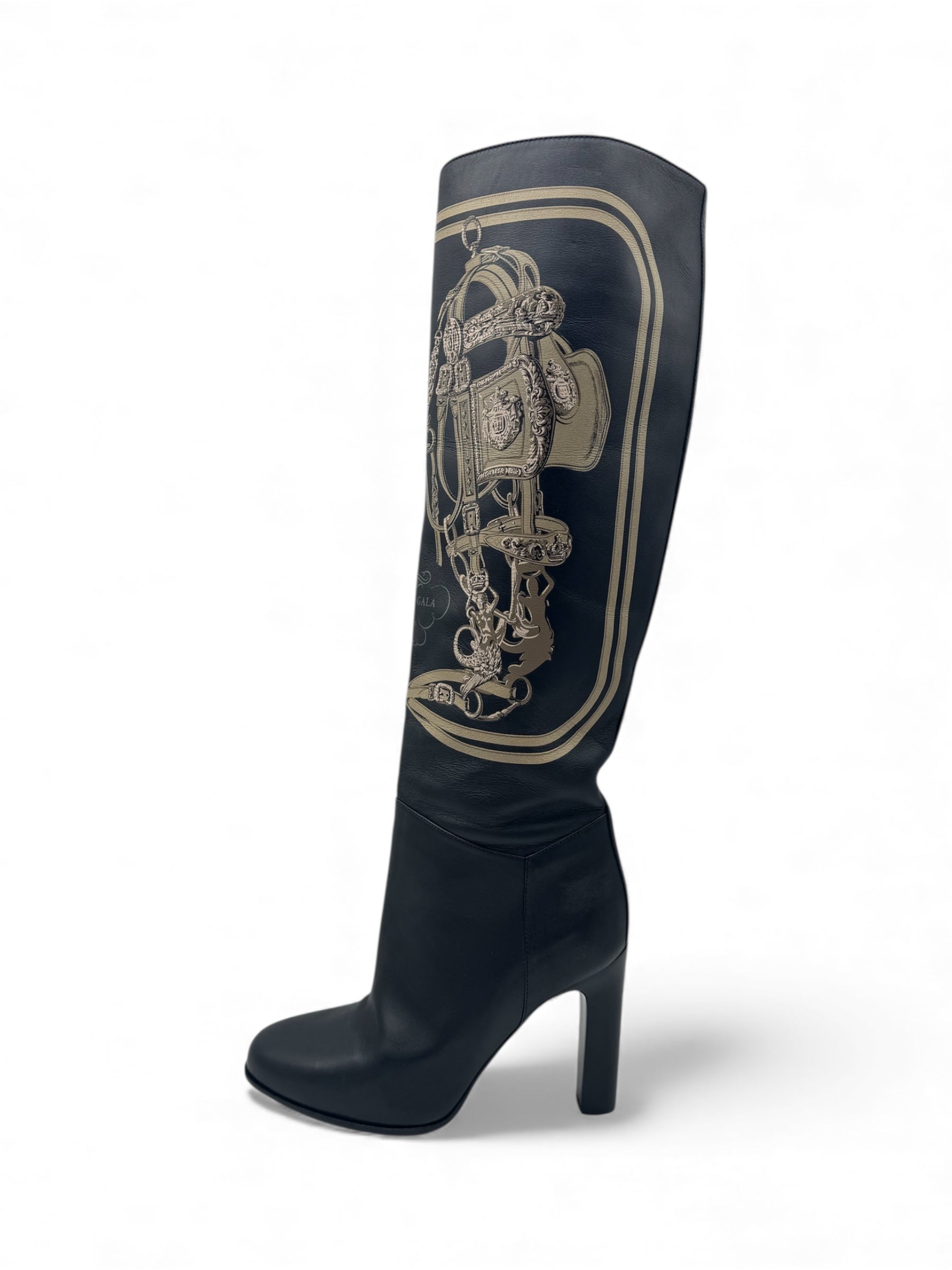 Hermès - Bottes Brides de Gala T36