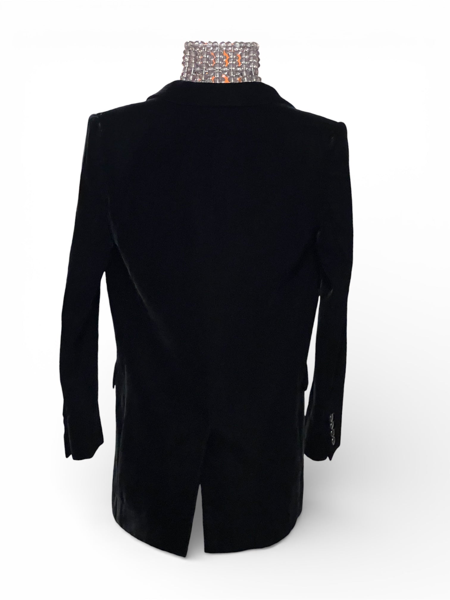 Saint Laurent - Veste de costume en velours T36