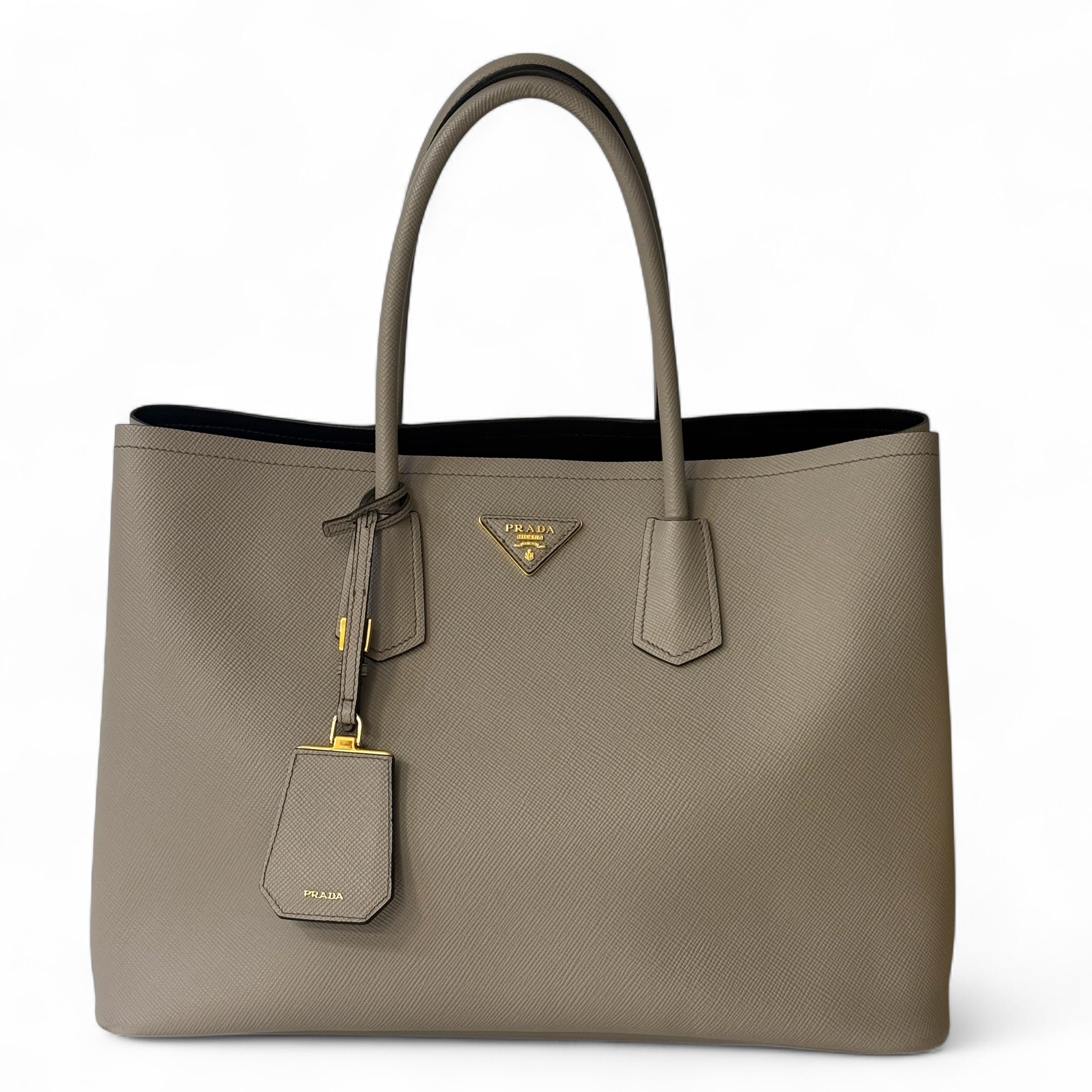 Prada - Sac cabas en cuir Saffiano