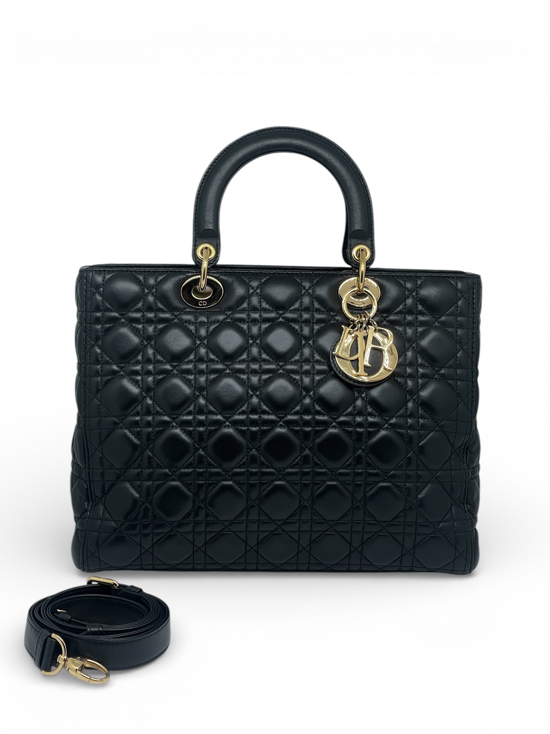 Dior - Sac Lady Dior noir TL