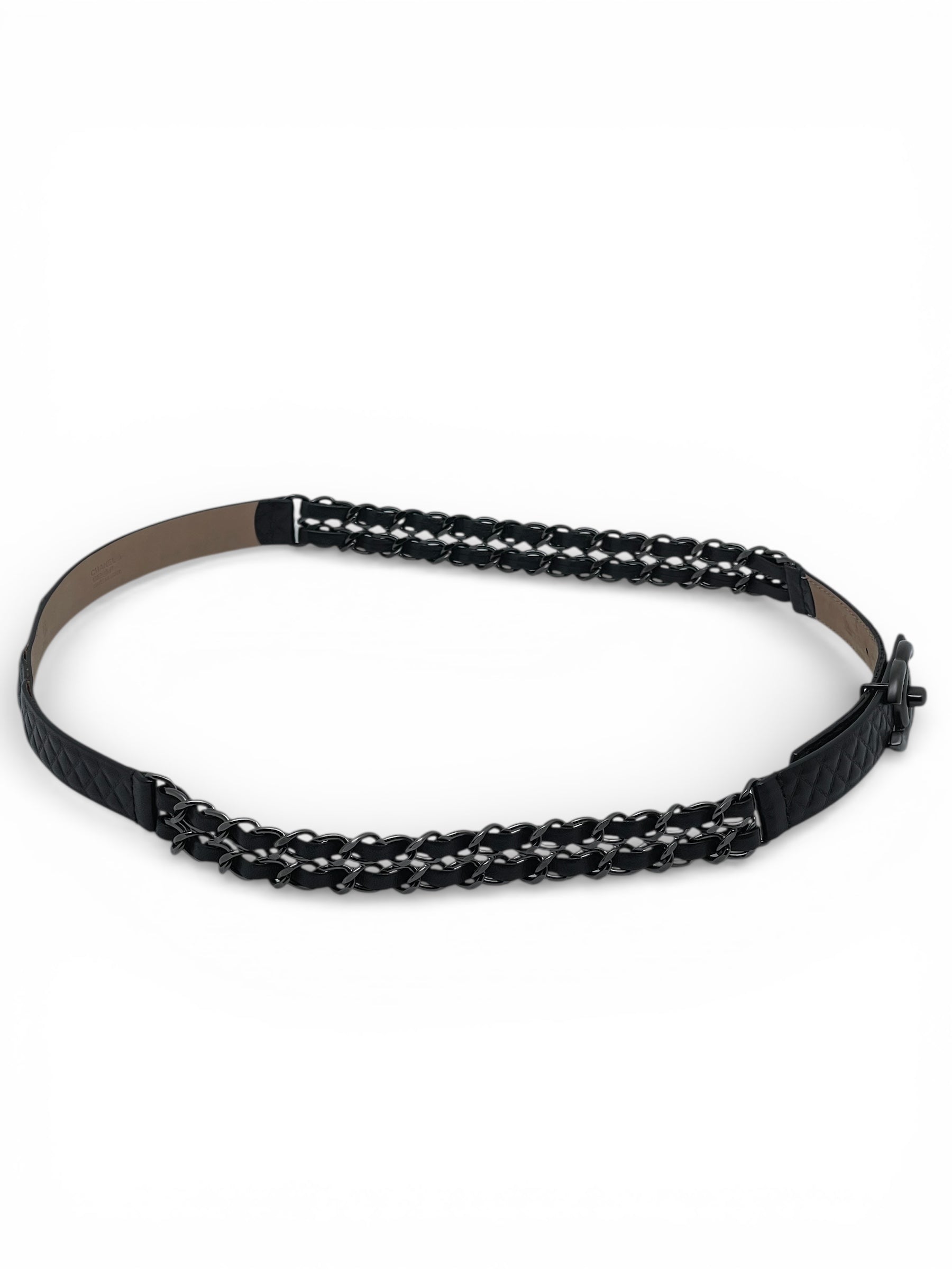 Chanel - Ceinture avec chaînes T85