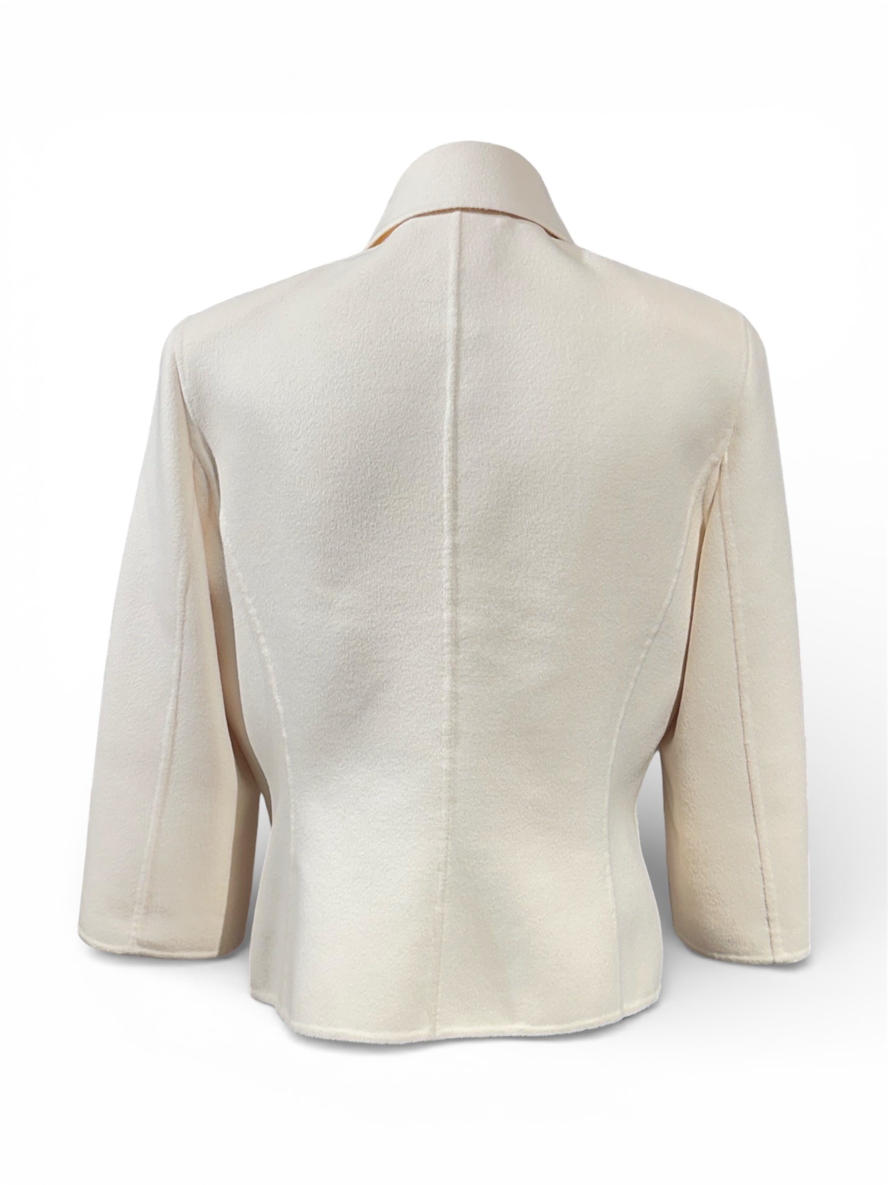 Céline - Petit manteau court écru T42