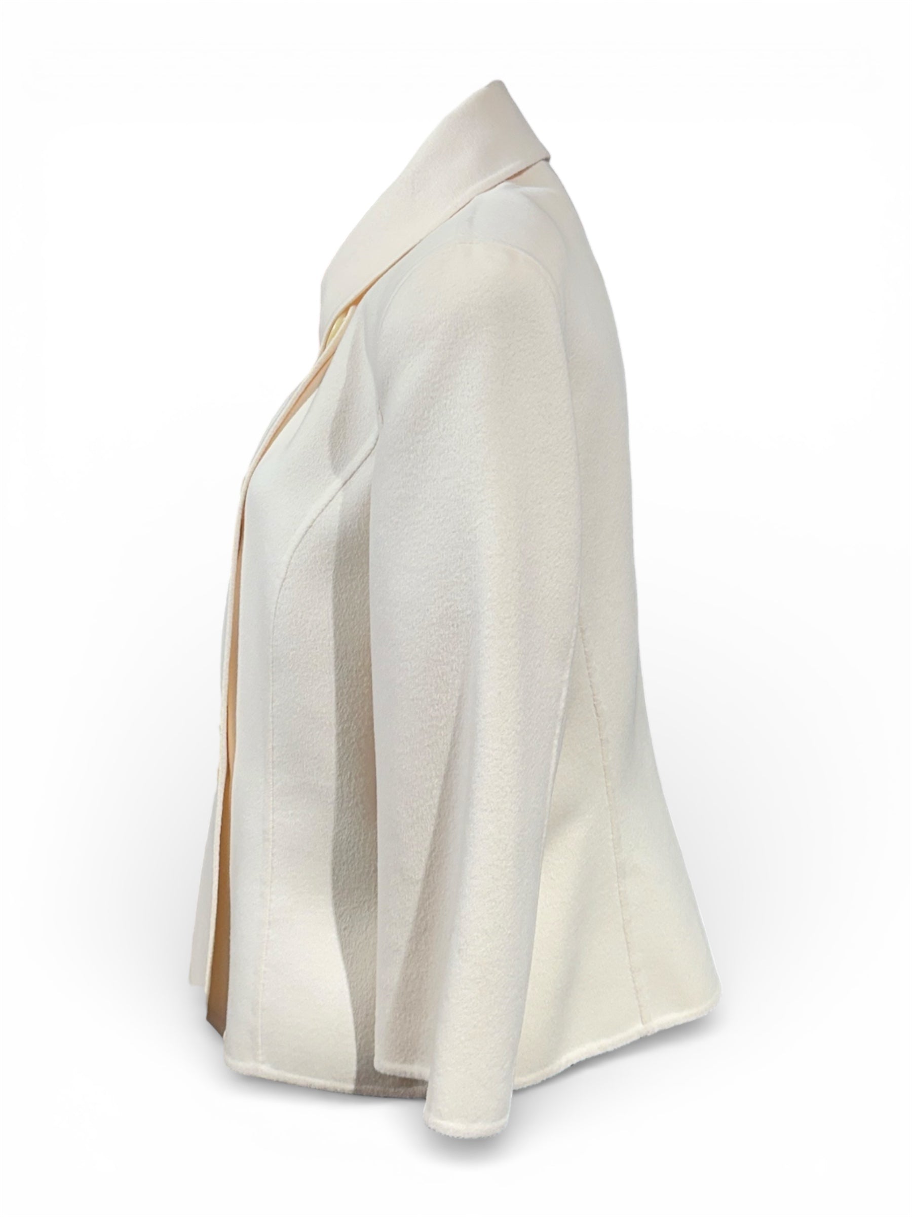 Céline - Petit manteau court écru T42