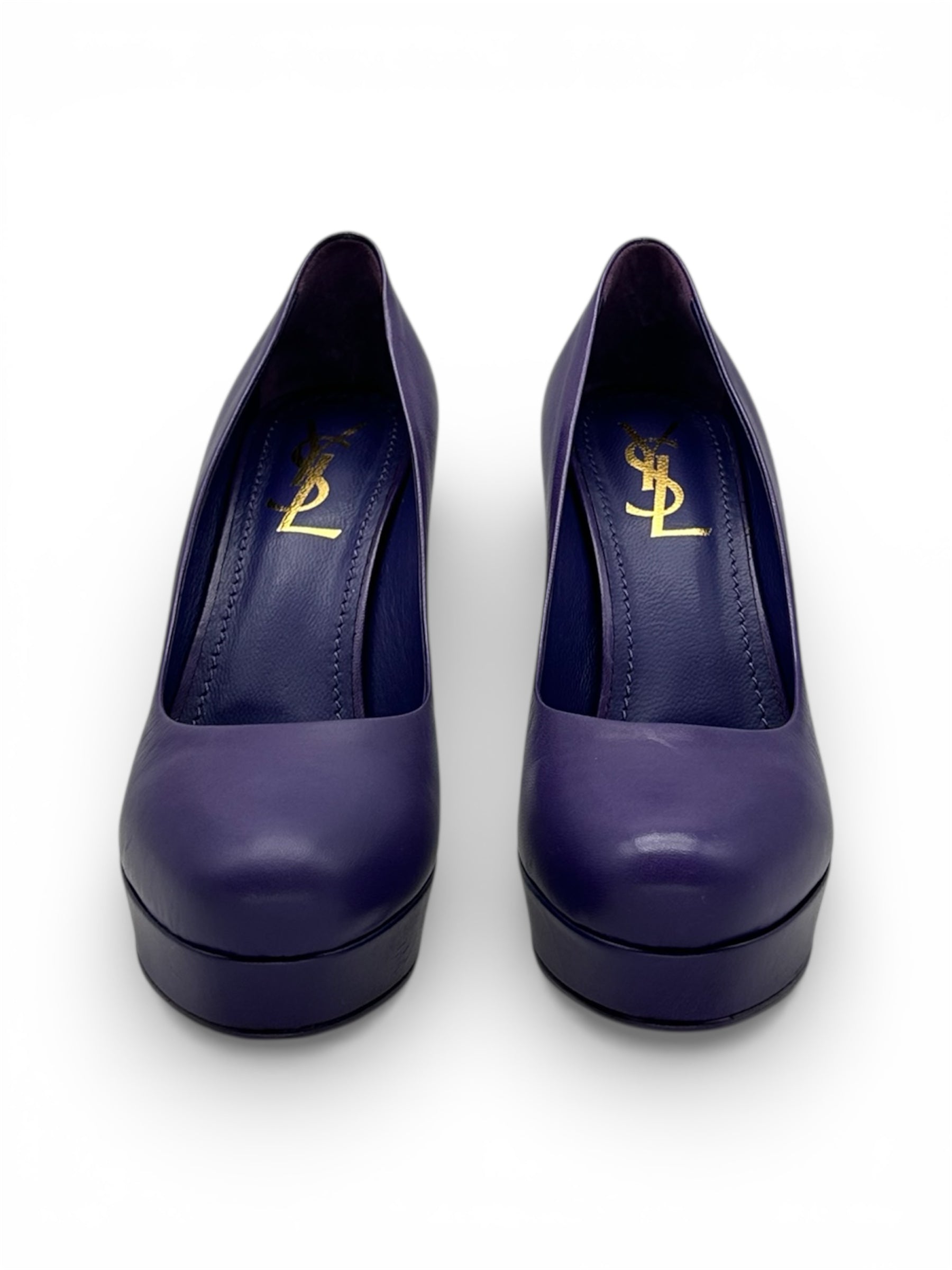 Saint Laurent - Escarpins Palais violet T38