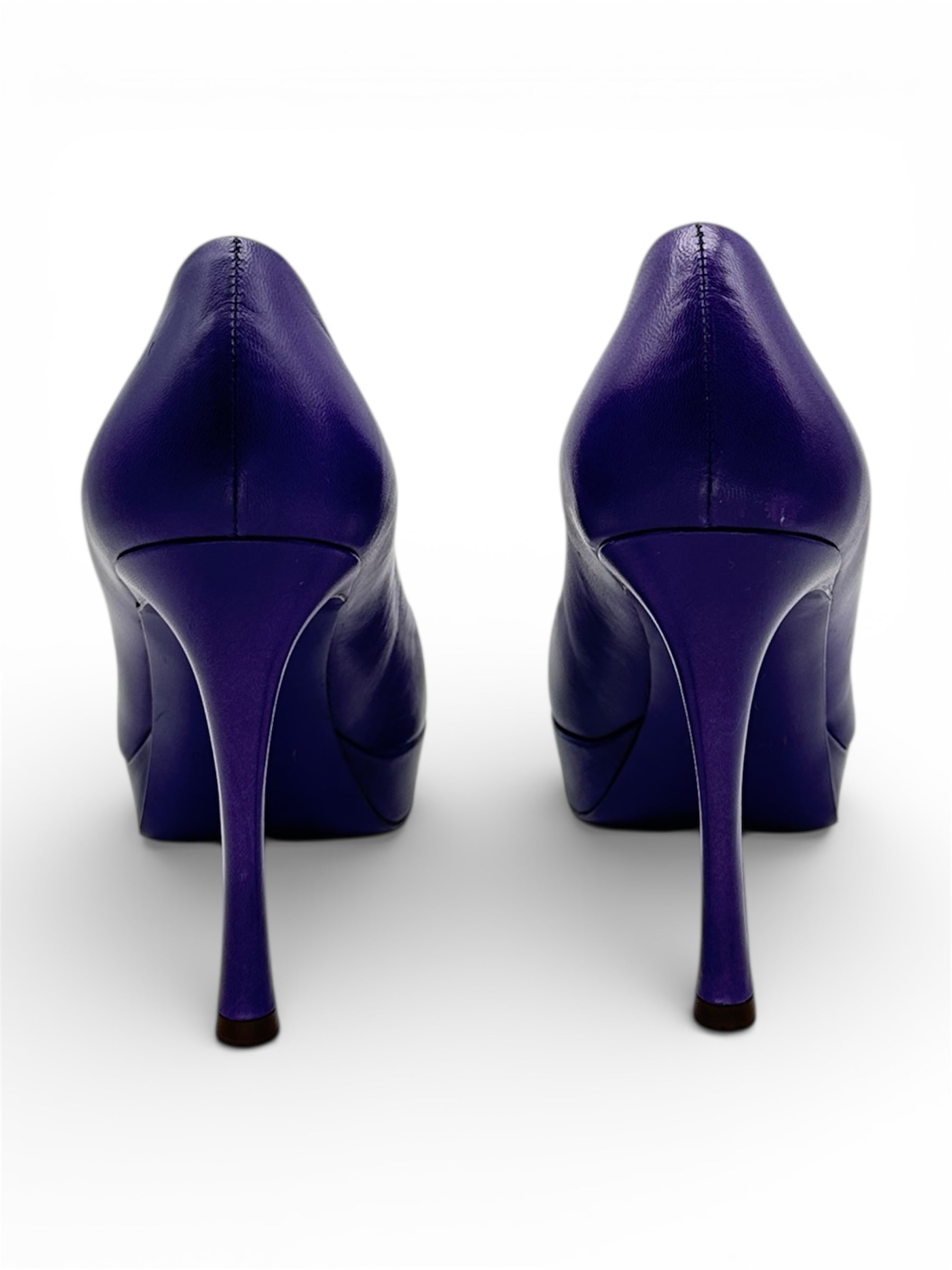 Saint Laurent - Escarpins Palais violet T38