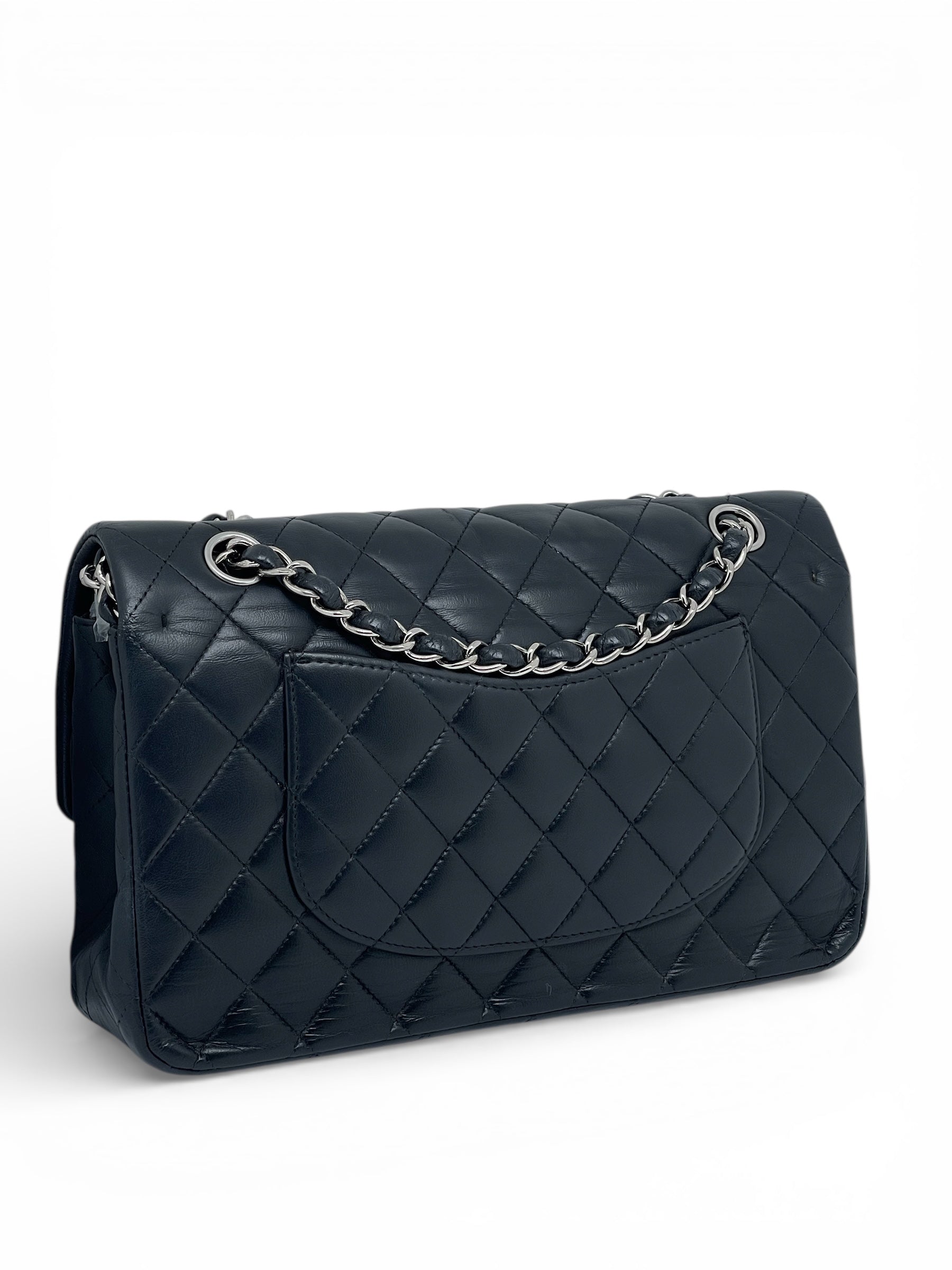 Chanel - Sac Timeless 25 en cuir d’agneau noir