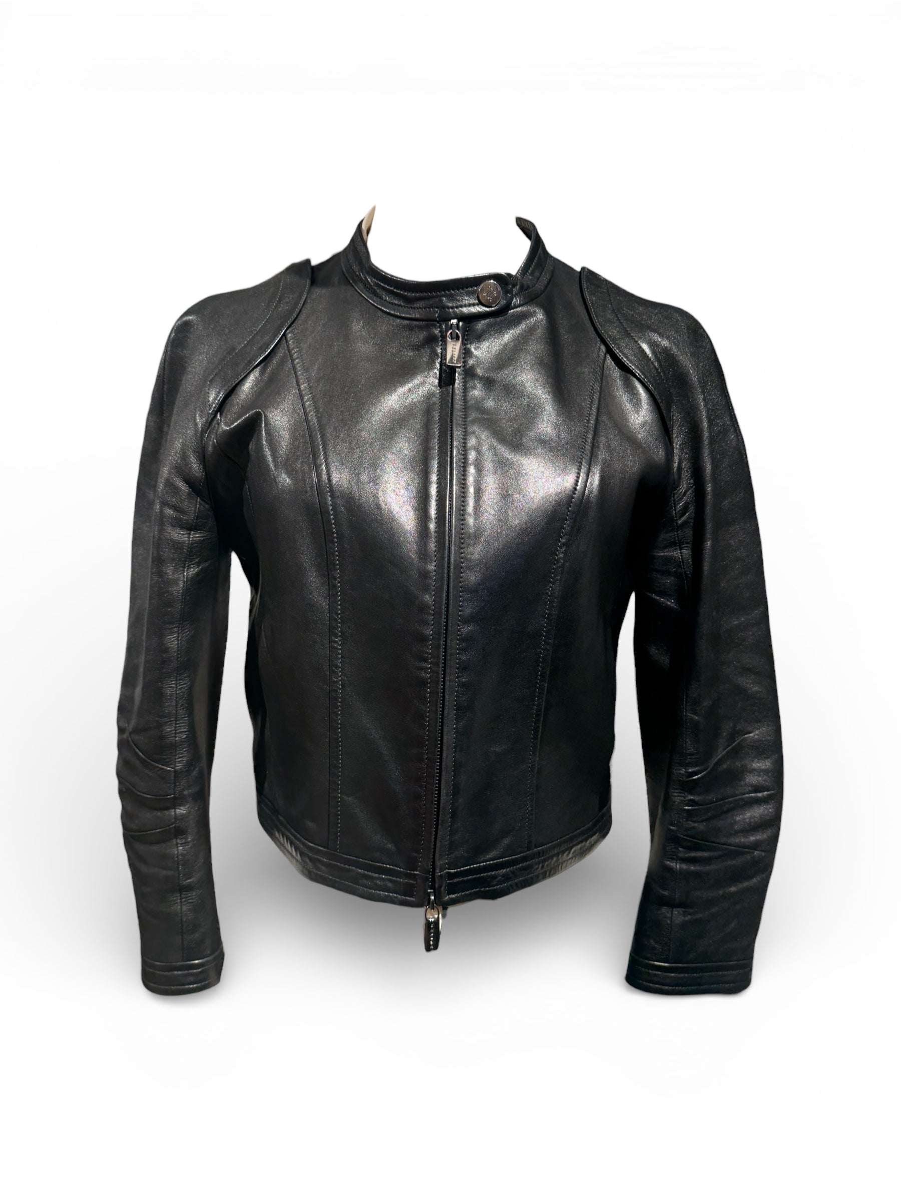 Céline - Veste en cuir T40