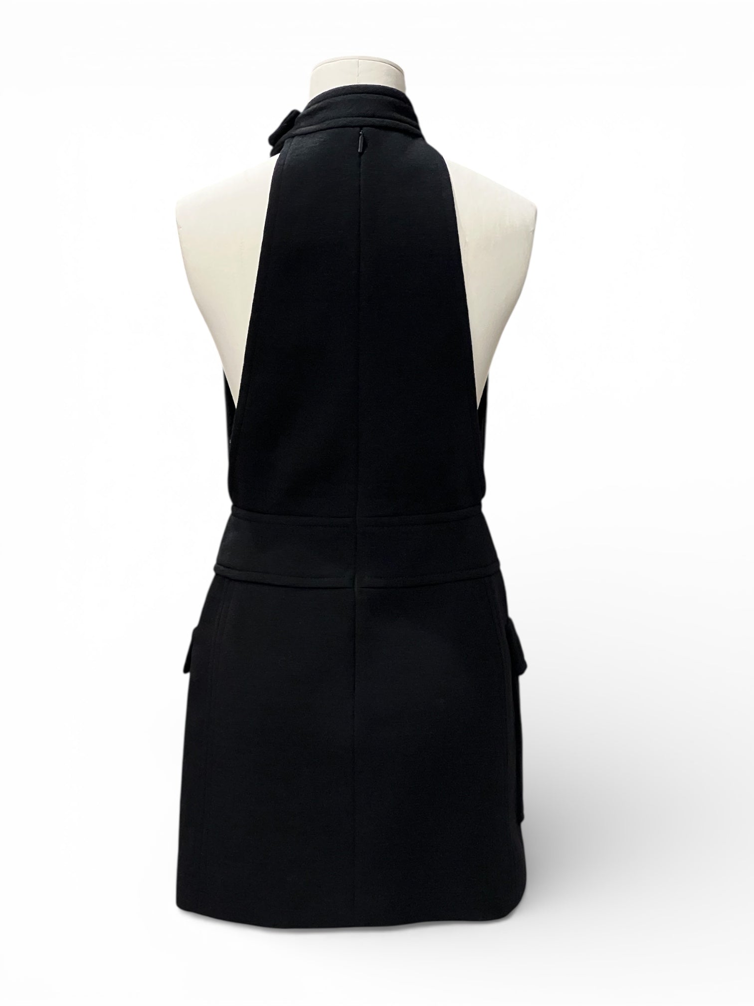 Saint Laurent - Dress with plunging neckline, size 36