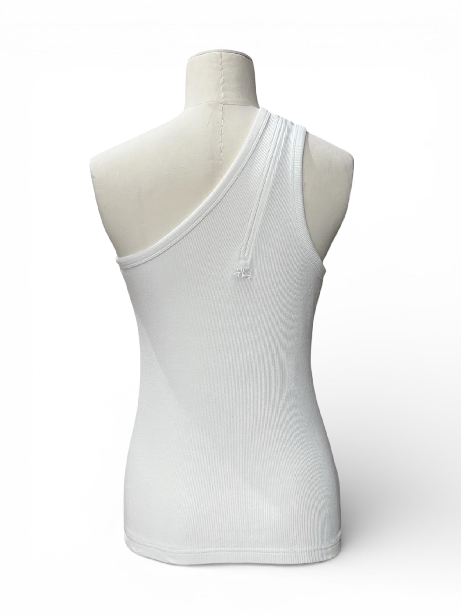 Courrèges - Zip-front tank top, size M