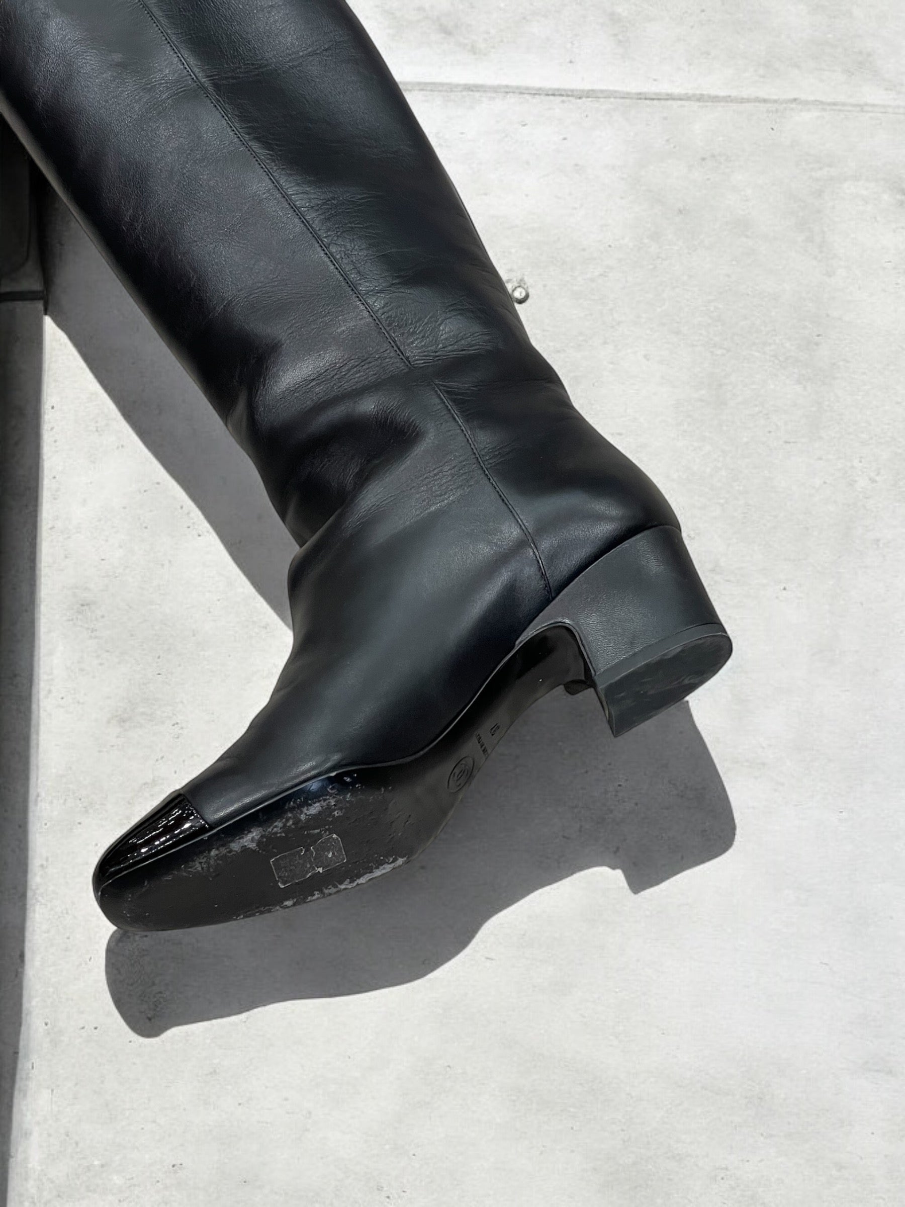 Chanel - Bottes noires T37