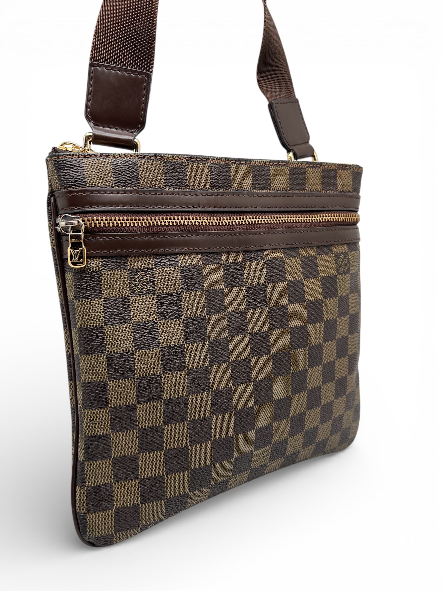 Louis Vuitton - Sac Bosphore damier ébène