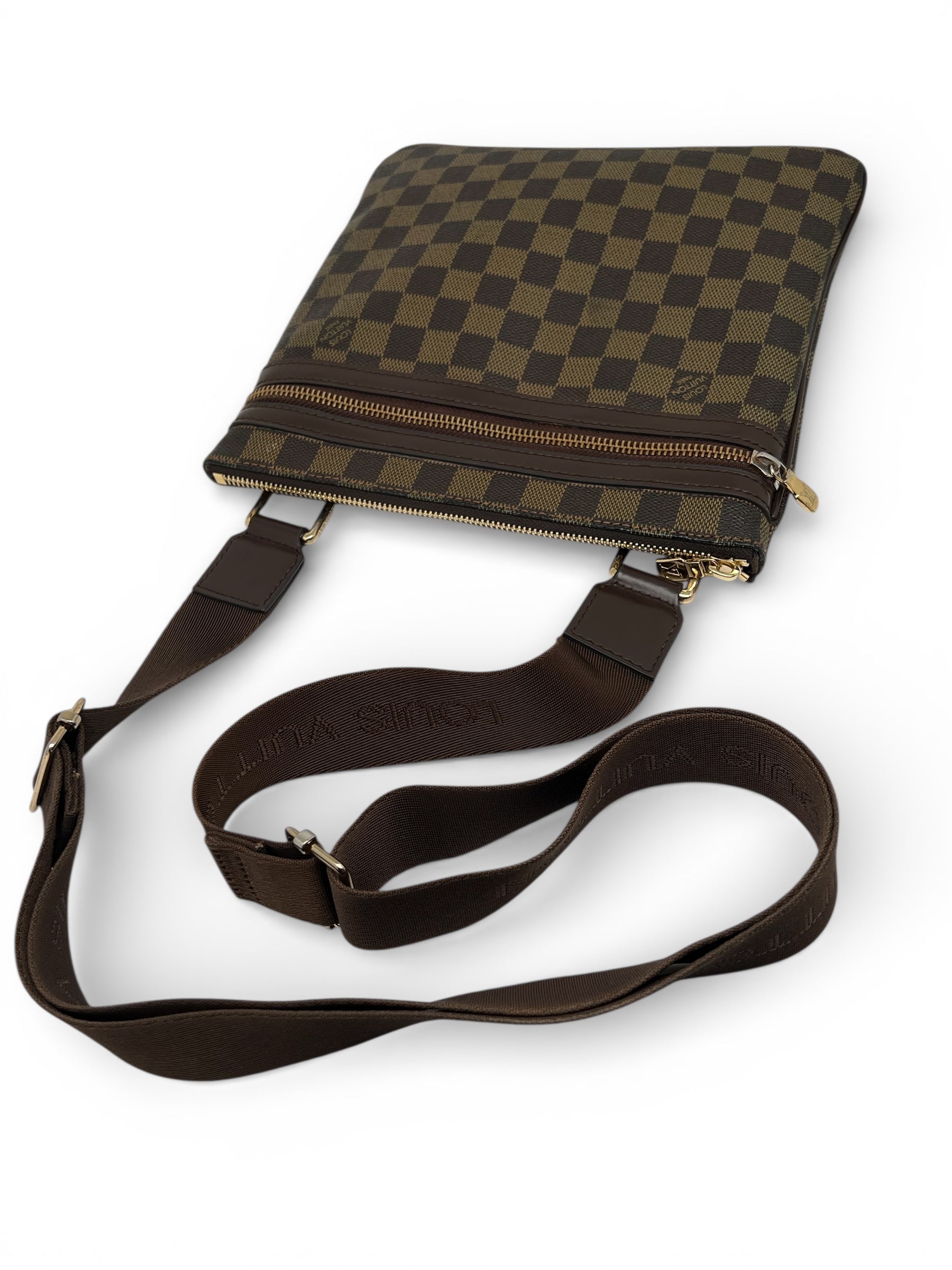 Louis Vuitton - Sac Bosphore damier ébène