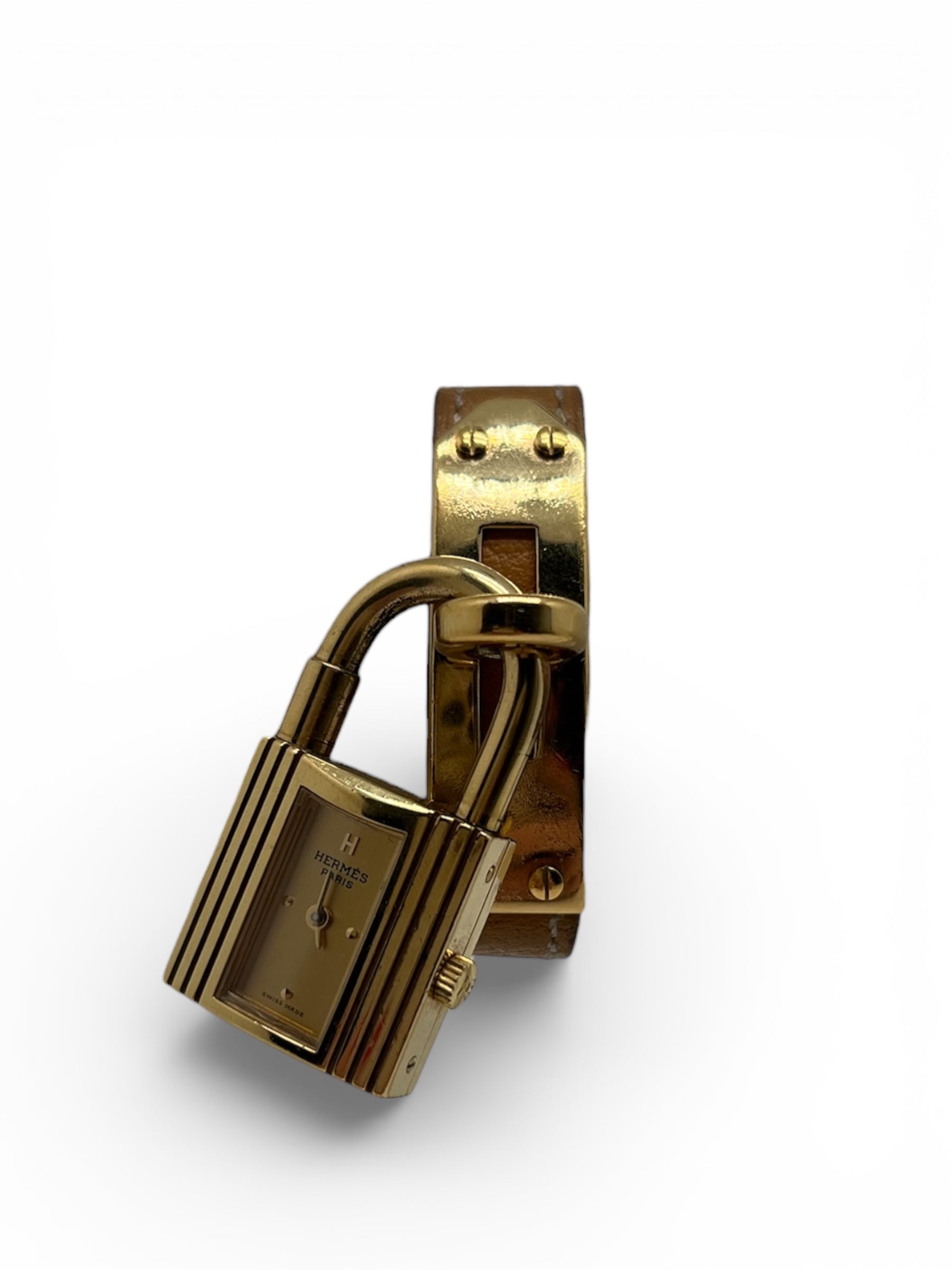 Hermès - Montre Kelly T.S beige