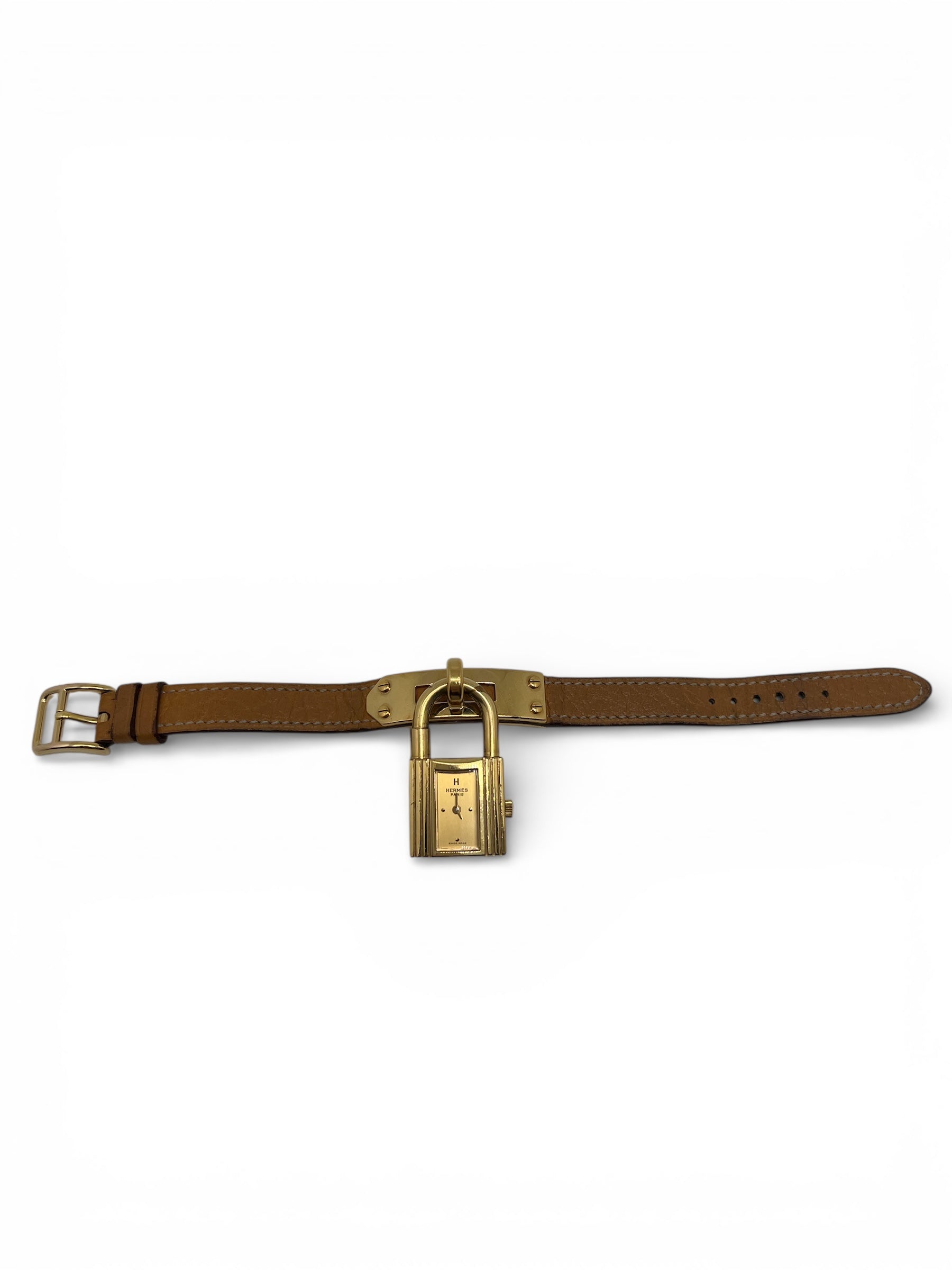 Hermès - Montre Kelly T.S beige