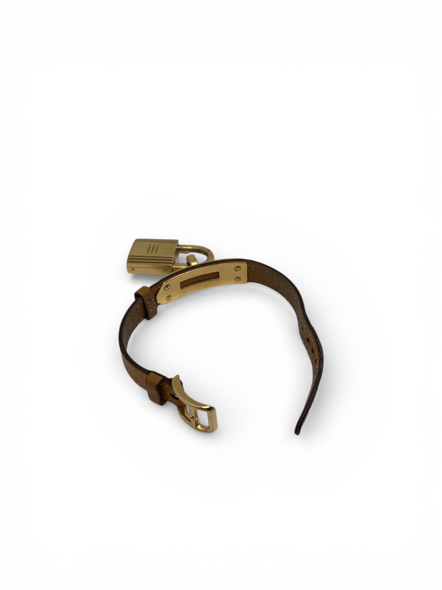 Hermès - Montre Kelly T.S beige