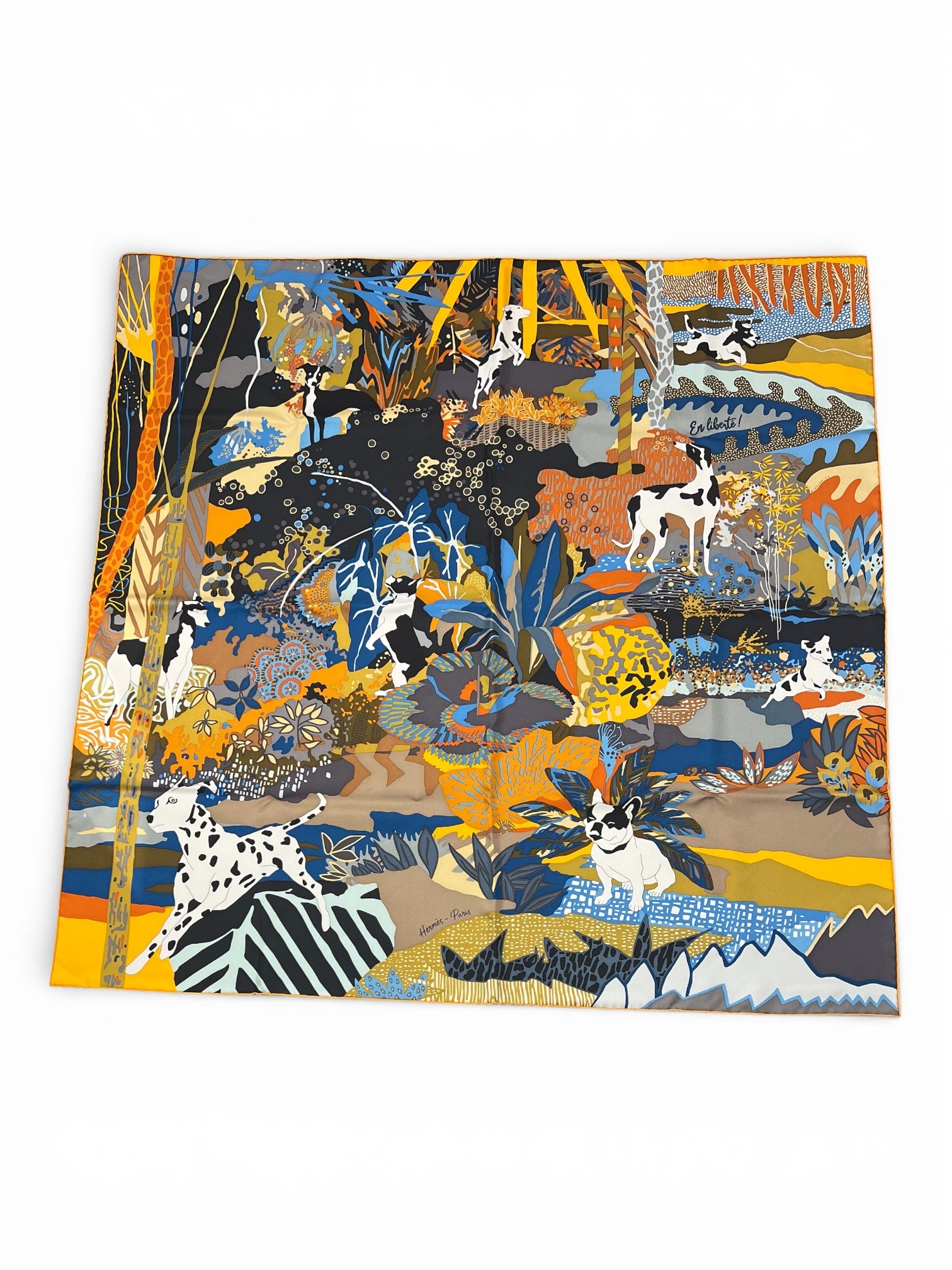 Hermès - Carré 90 « En liberté ! »