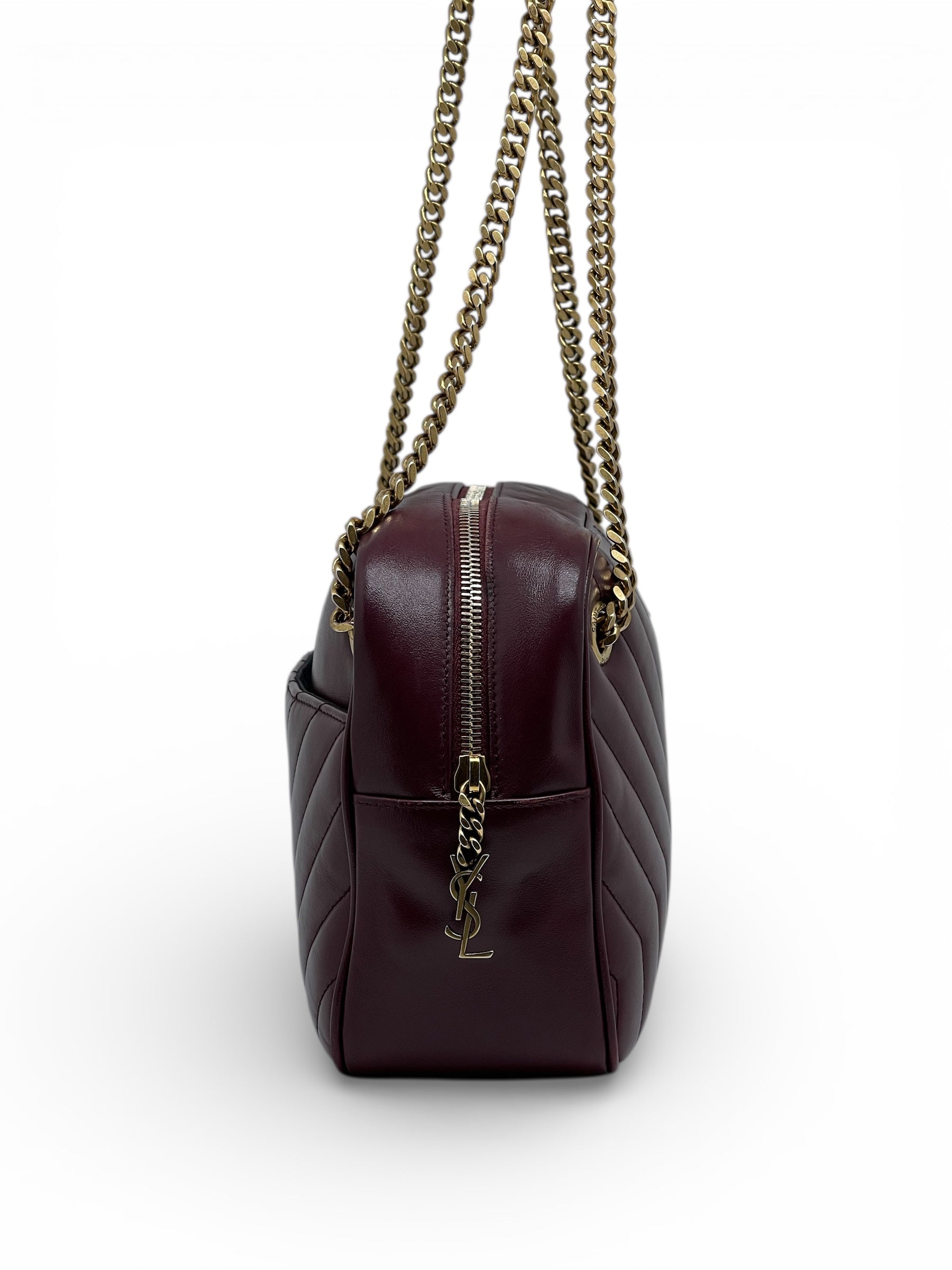 Saint Laurent - Sac Joan bordeaux