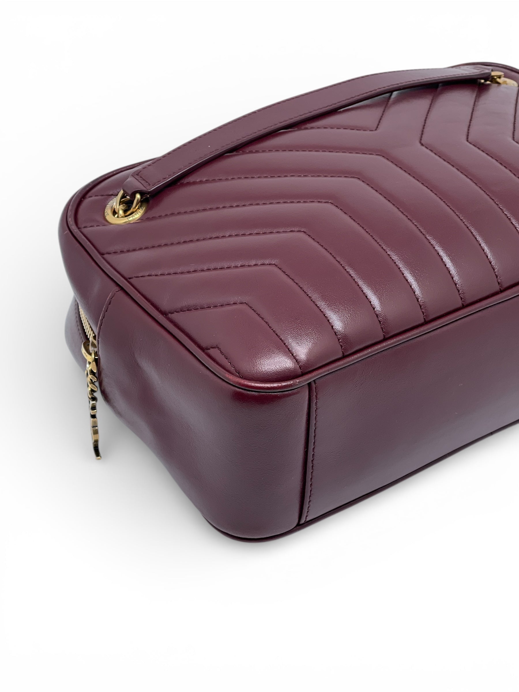 Saint Laurent - Sac Joan bordeaux