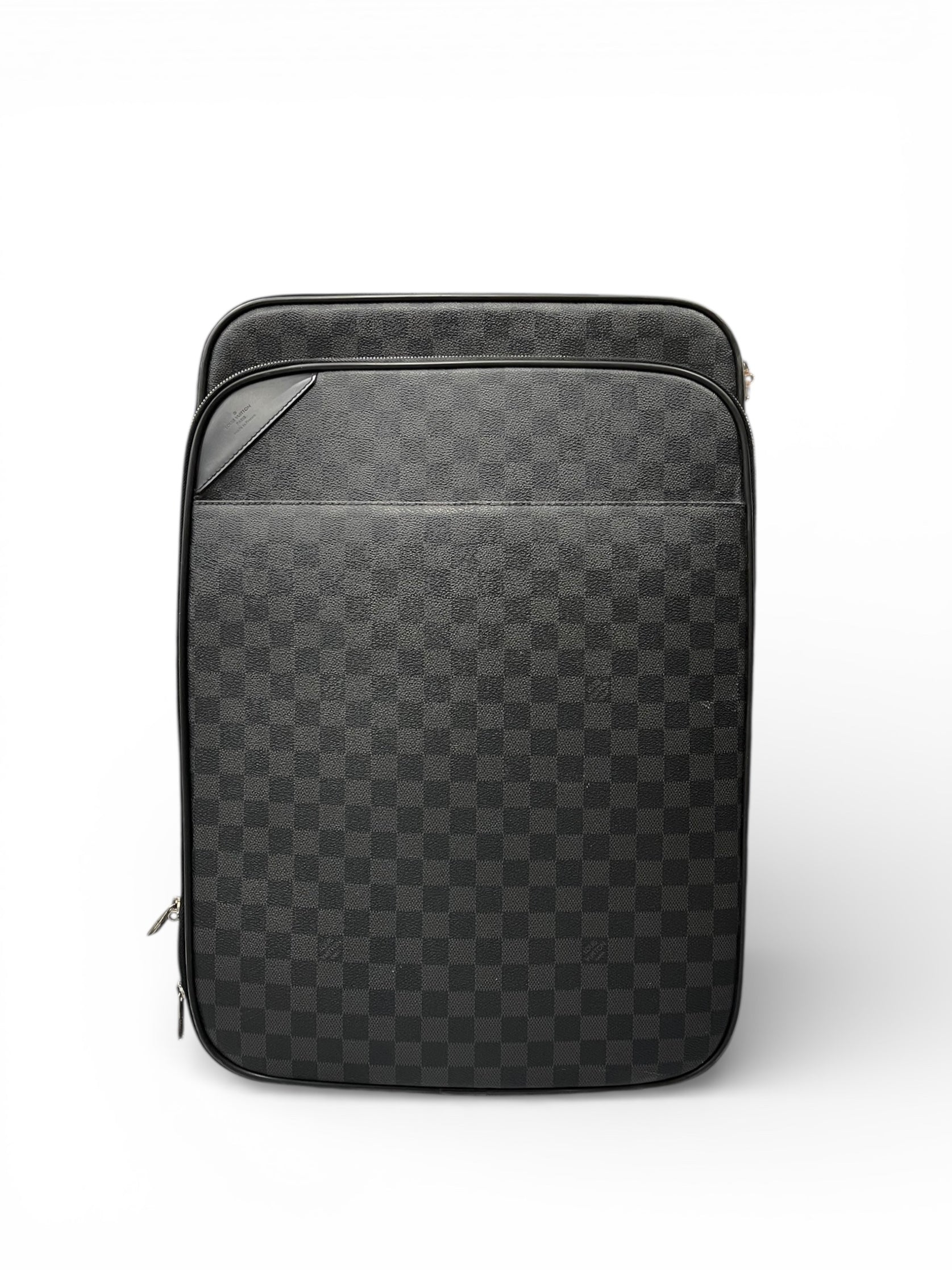 Louis Vuitton - Gray travel suitcase